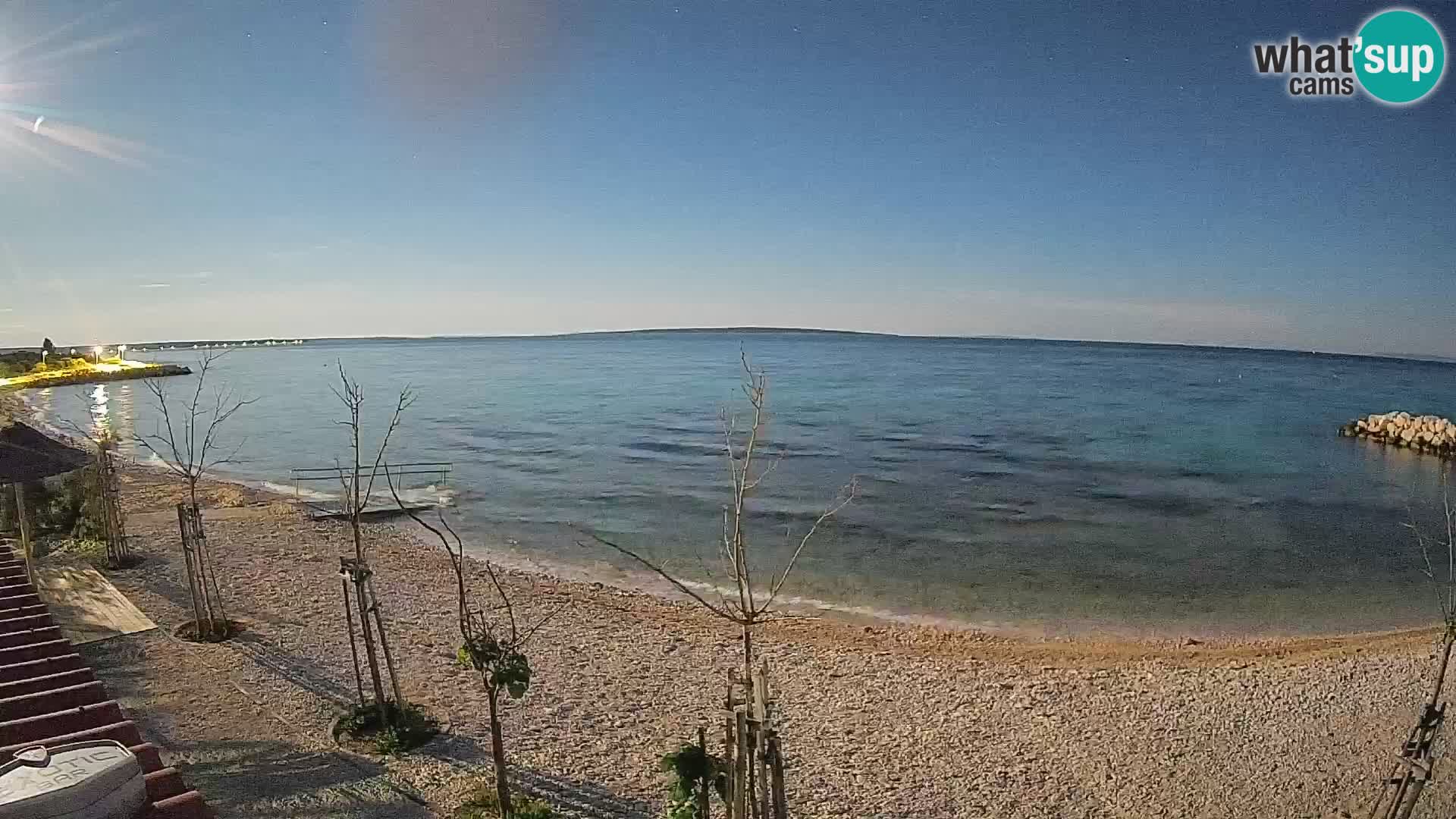 Live Webcam Gajac beach – Pag
