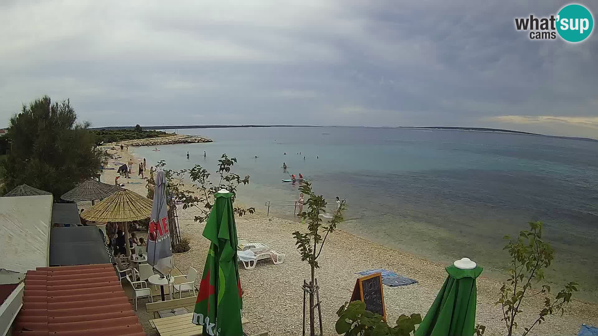 Webcam Strand in Gajac – Pag – Kroatien