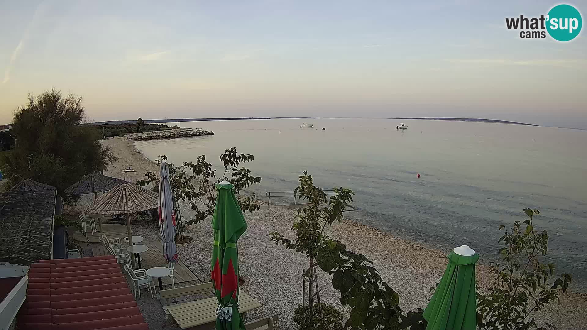 Live Webcam Gajac beach – Pag