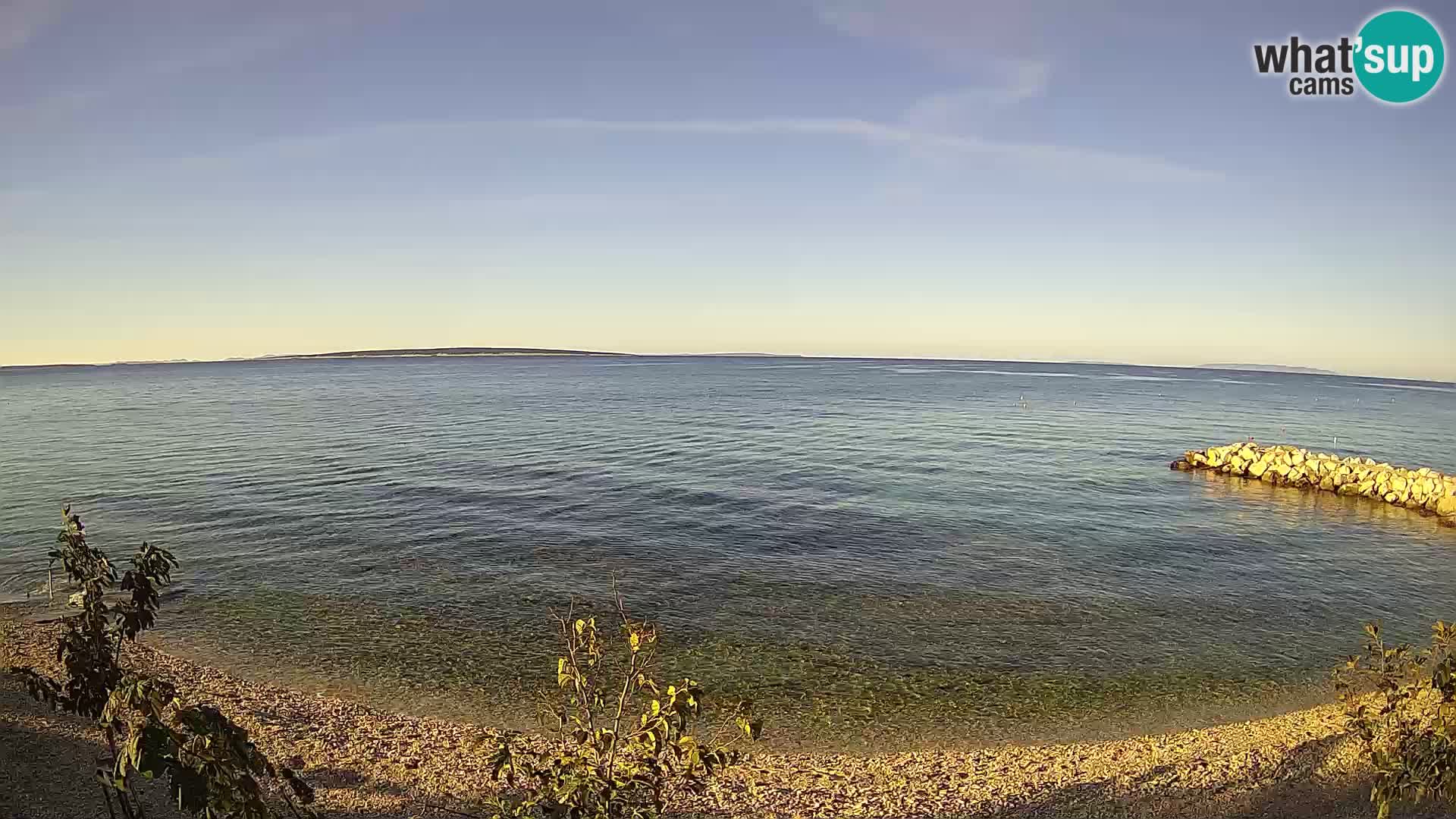 Spletna kamera Plaža Gajac – Pag – Hrvaška