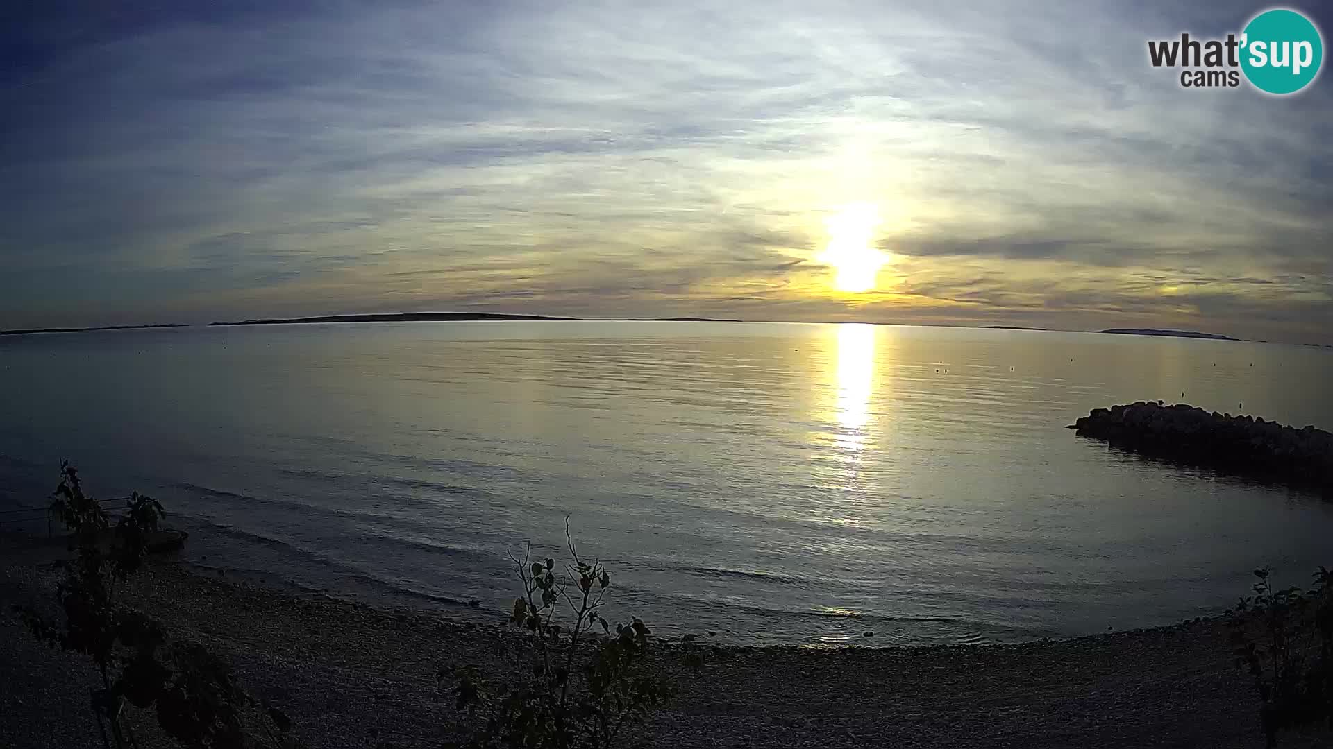 Webcam Strand in Gajac – Pag – Kroatien