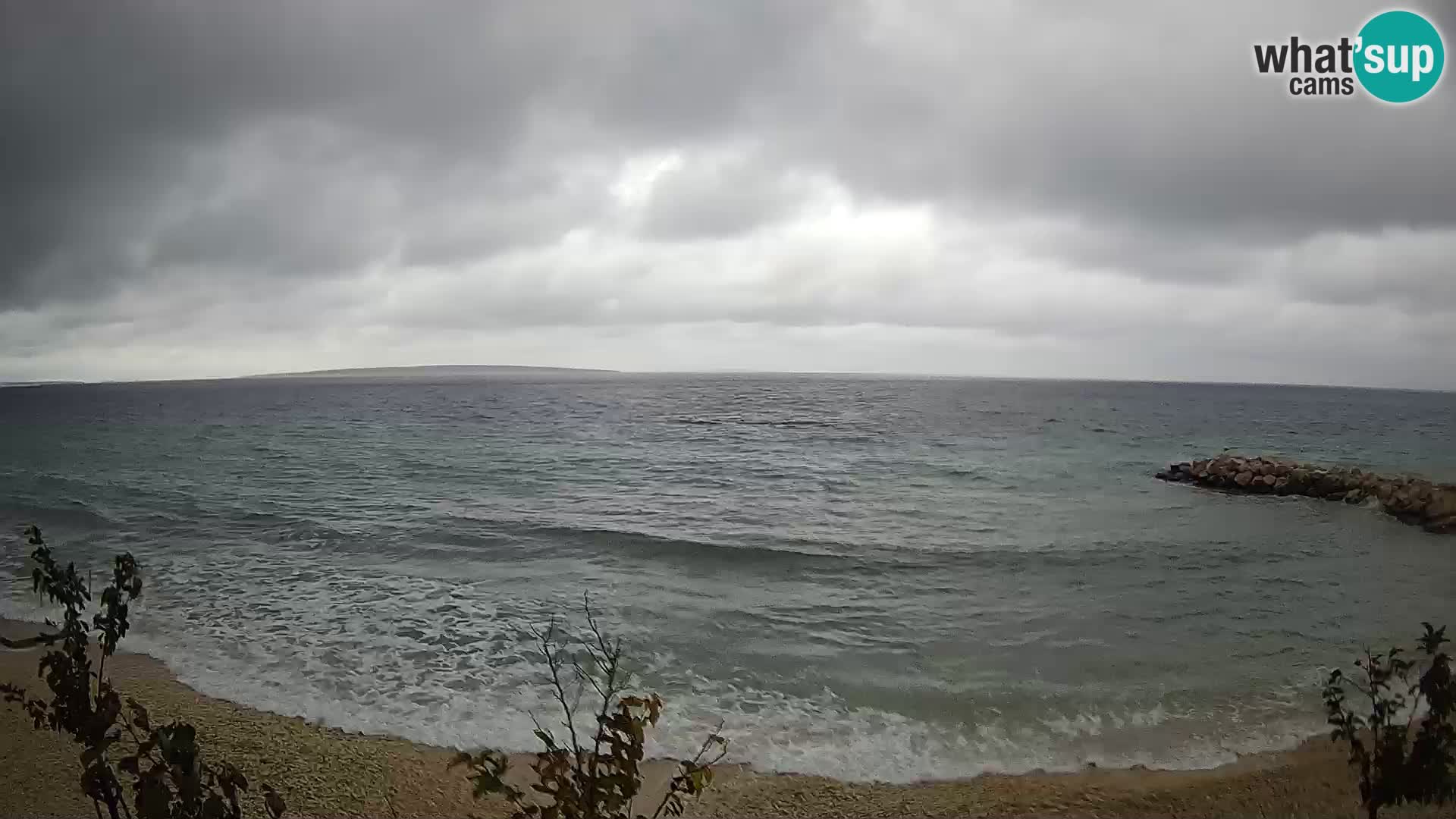 Spletna kamera Plaža Gajac – Pag – Hrvaška