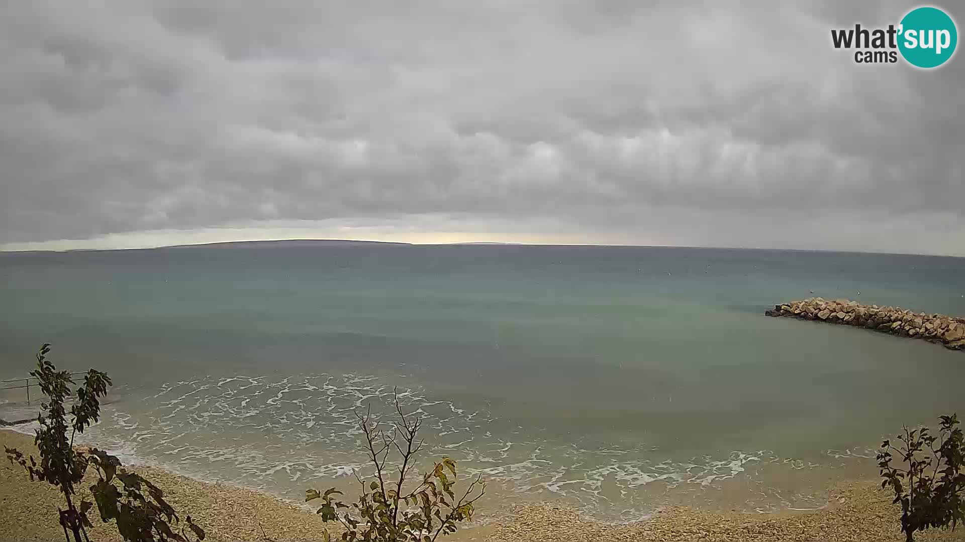 Spletna kamera Plaža Gajac – Pag – Hrvaška