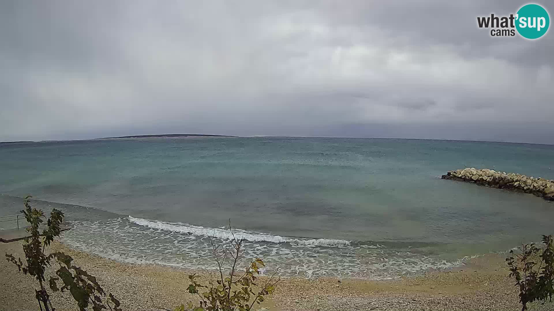 Webcam Strand in Gajac – Pag – Kroatien