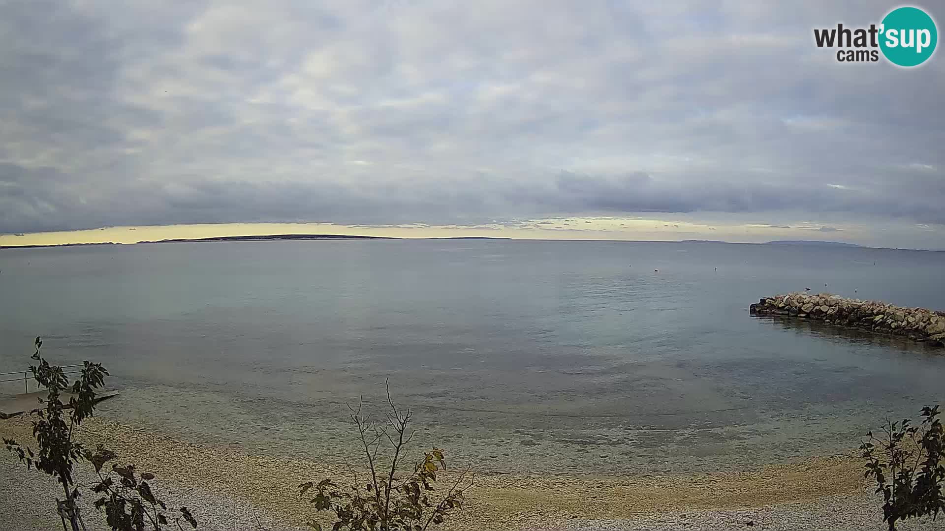 Spletna kamera Plaža Gajac – Pag – Hrvaška