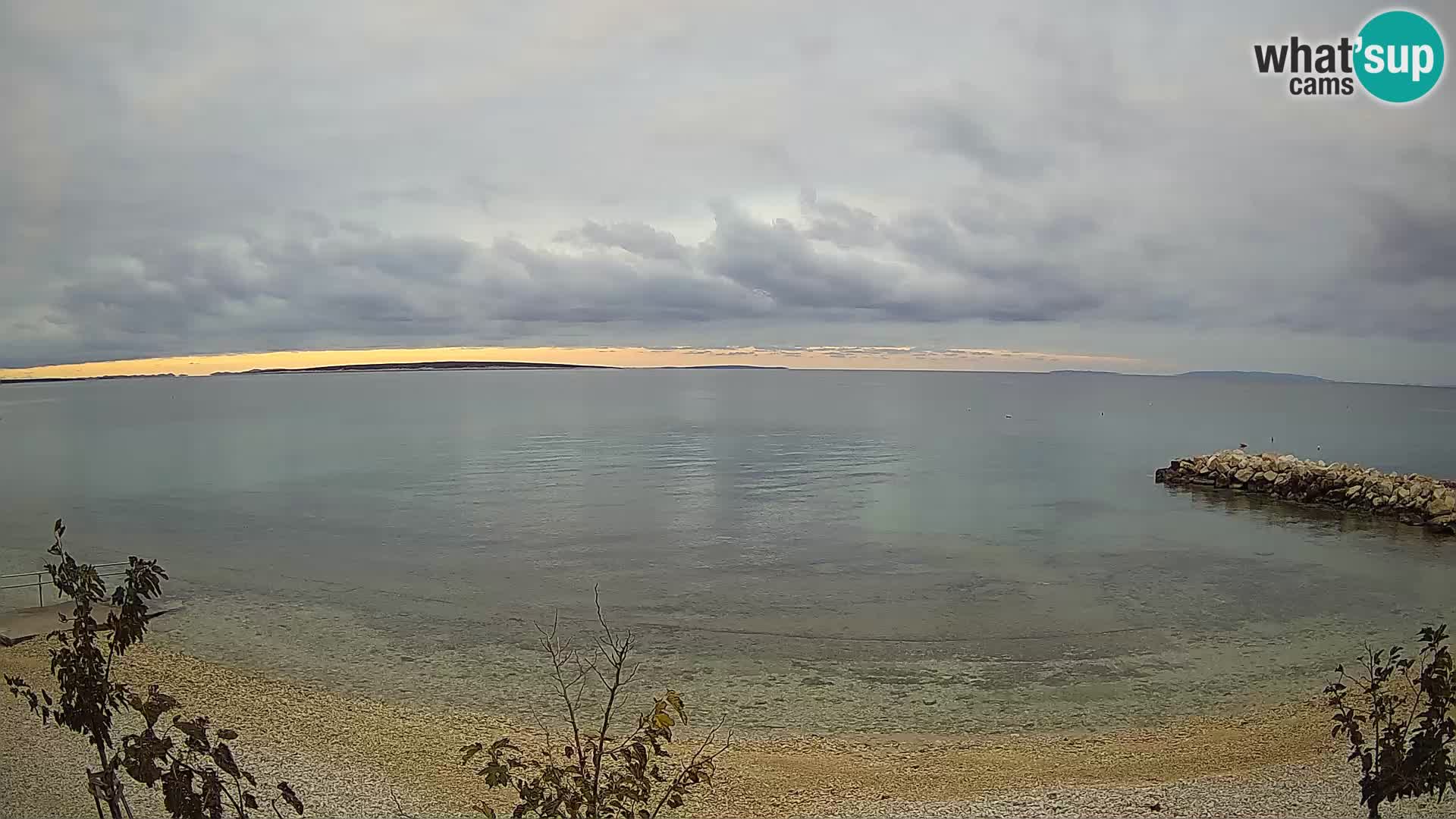 Spletna kamera Plaža Gajac – Pag – Hrvaška