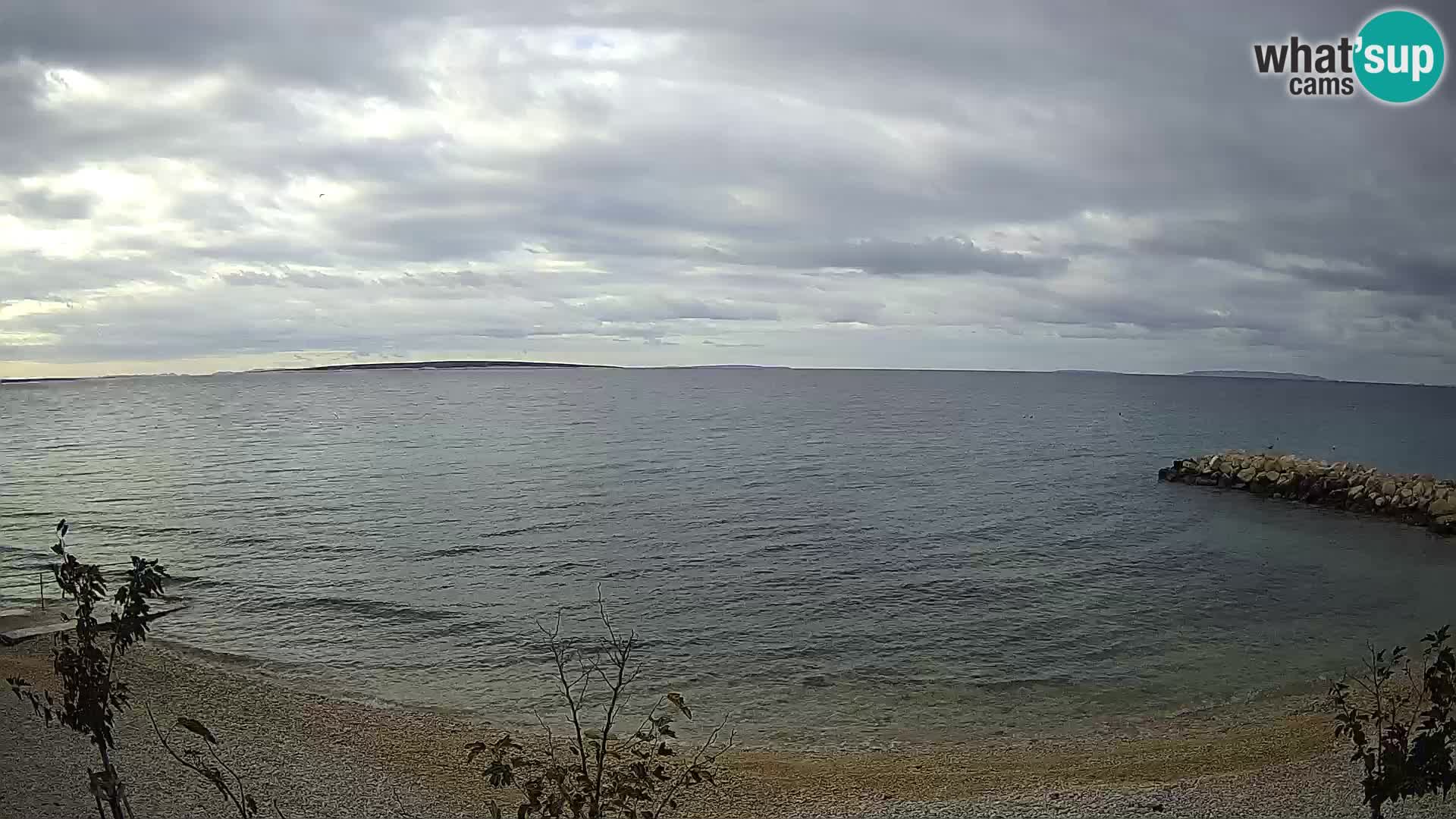 Spletna kamera Plaža Gajac – Pag – Hrvaška