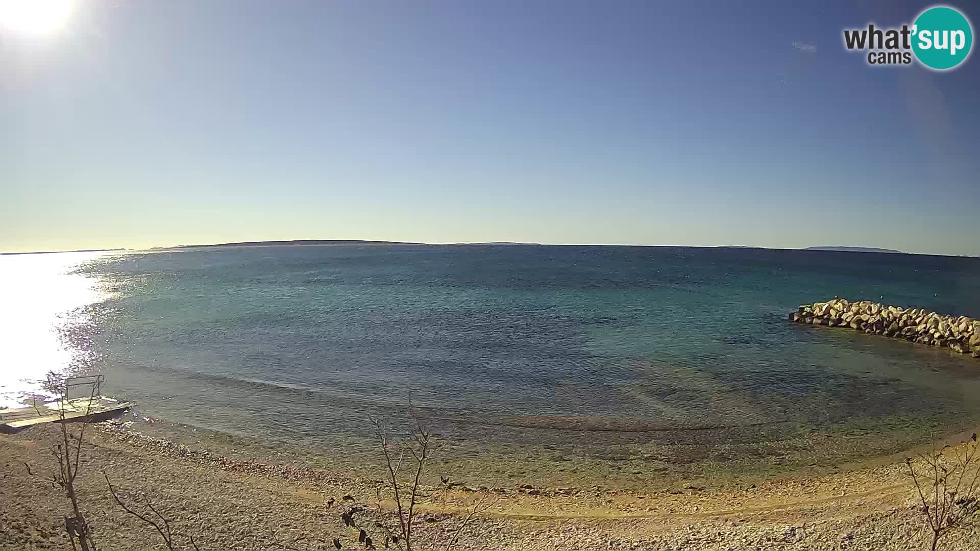 Webcam Strand in Gajac – Pag – Kroatien