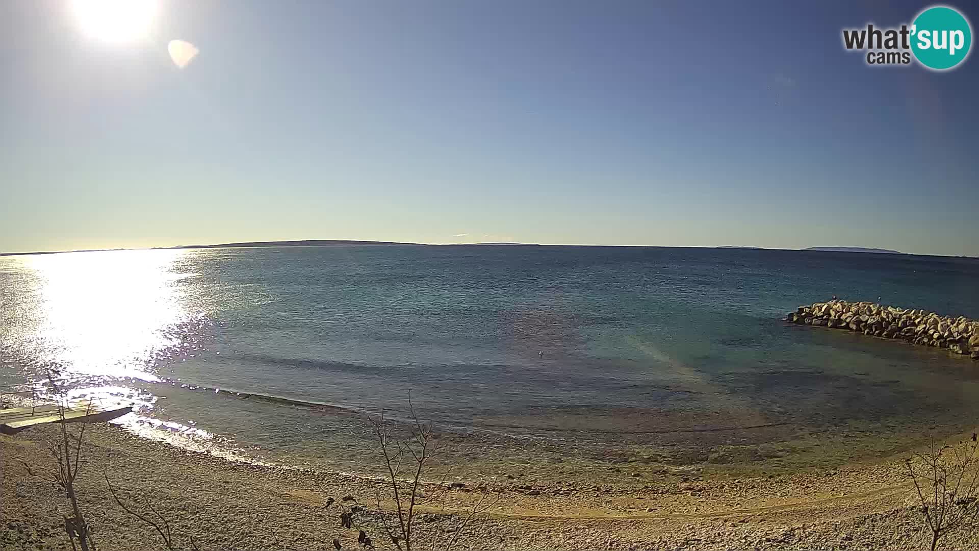 Strand in Gajac – Pag