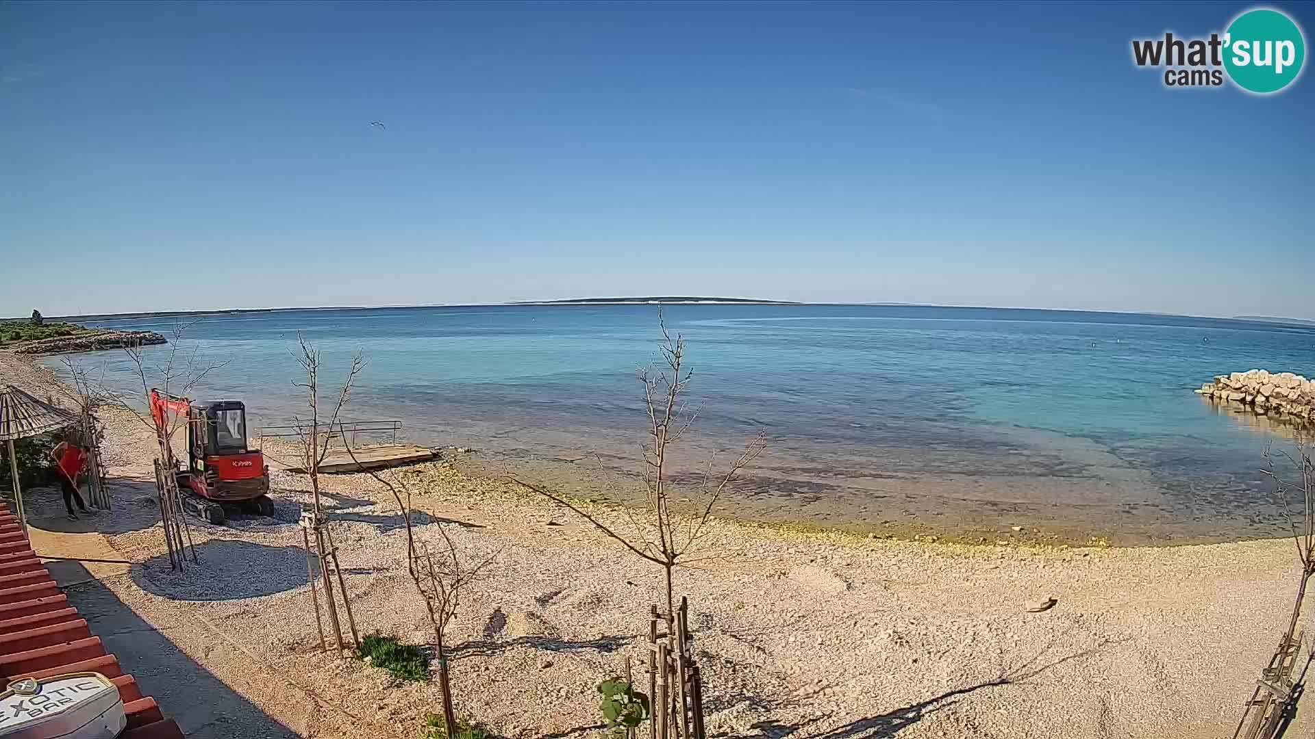 Web Kamera Plaža Gajac – Pag
