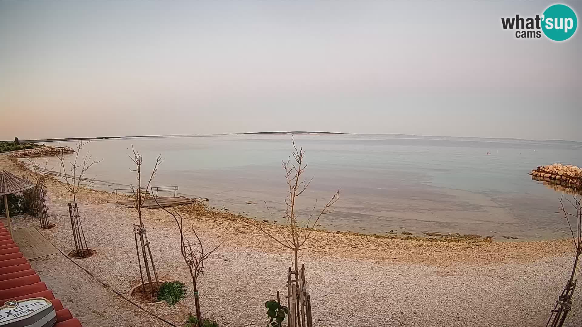 Webcam Strand in Gajac – Pag – Kroatien