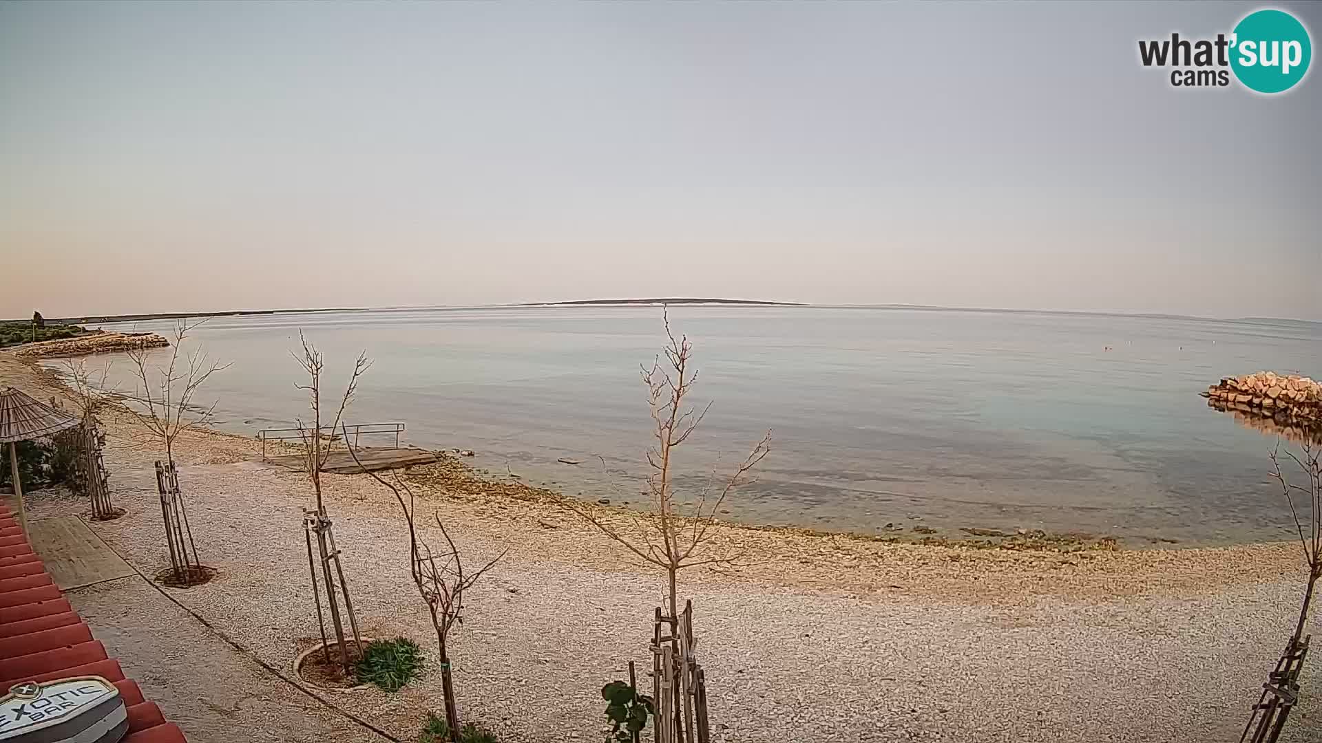 Live Webcam Gajac beach – Pag