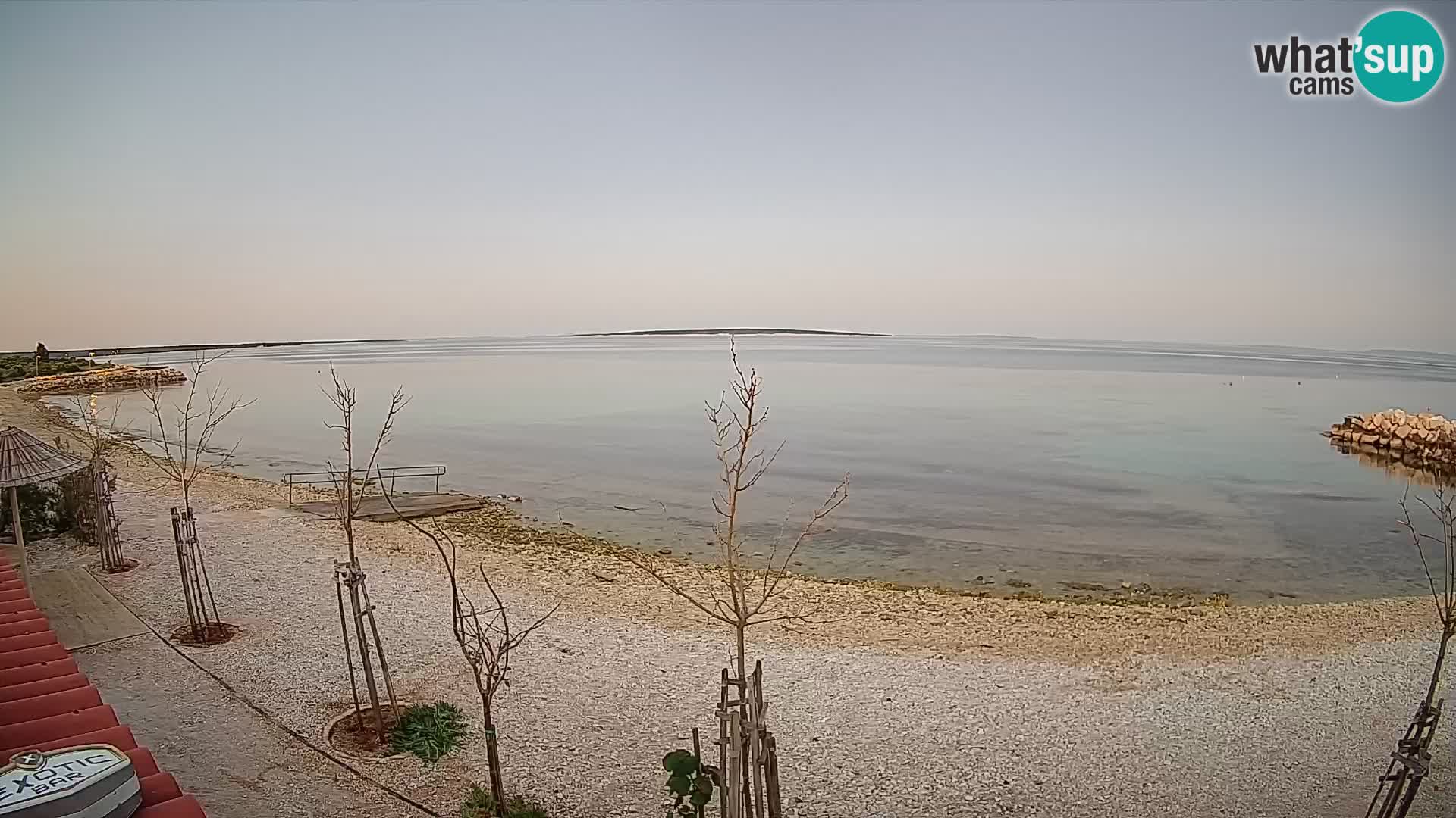 Live Webcam Gajac beach – Pag