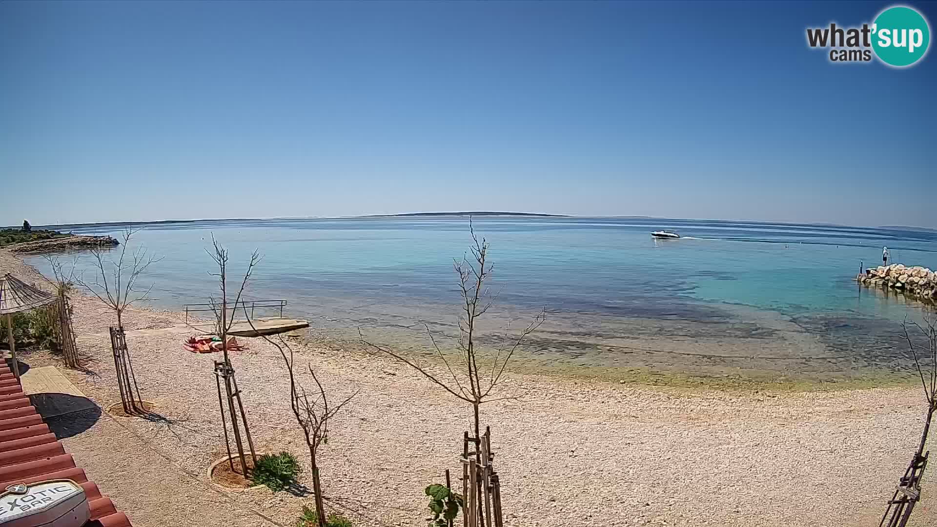 Web Kamera Plaža Gajac – Pag