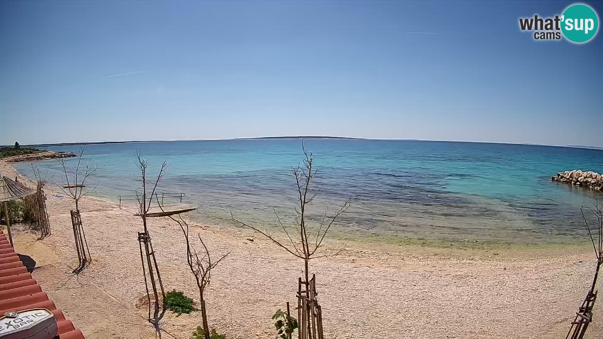 Web Kamera Plaža Gajac – Pag