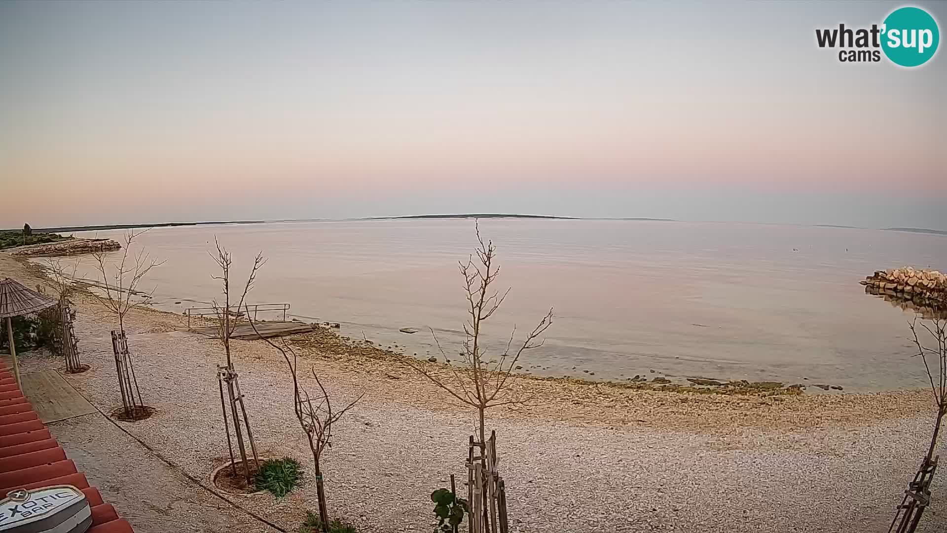 Webcam Strand in Gajac – Pag – Kroatien