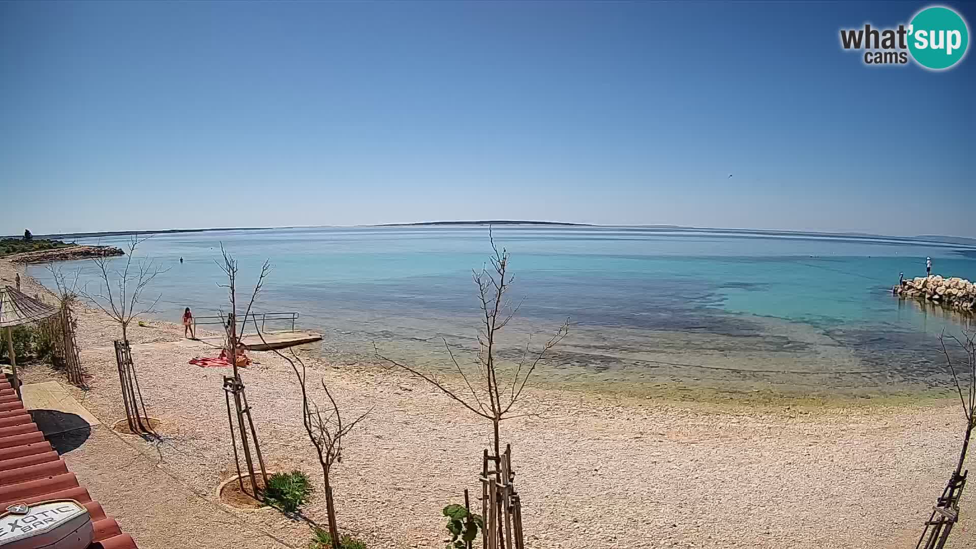 Web Kamera Plaža Gajac – Pag