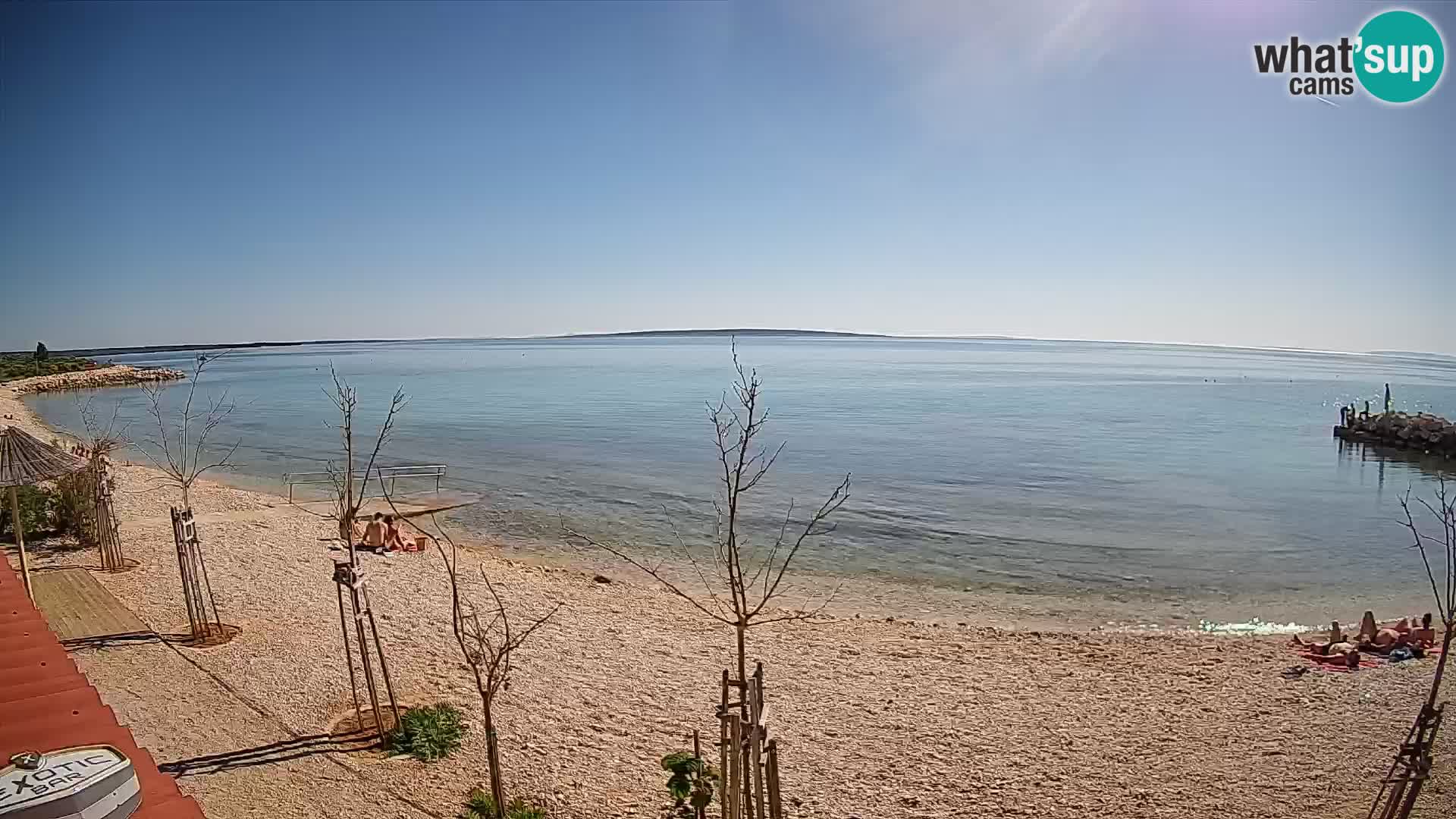Web Kamera Plaža Gajac – Pag