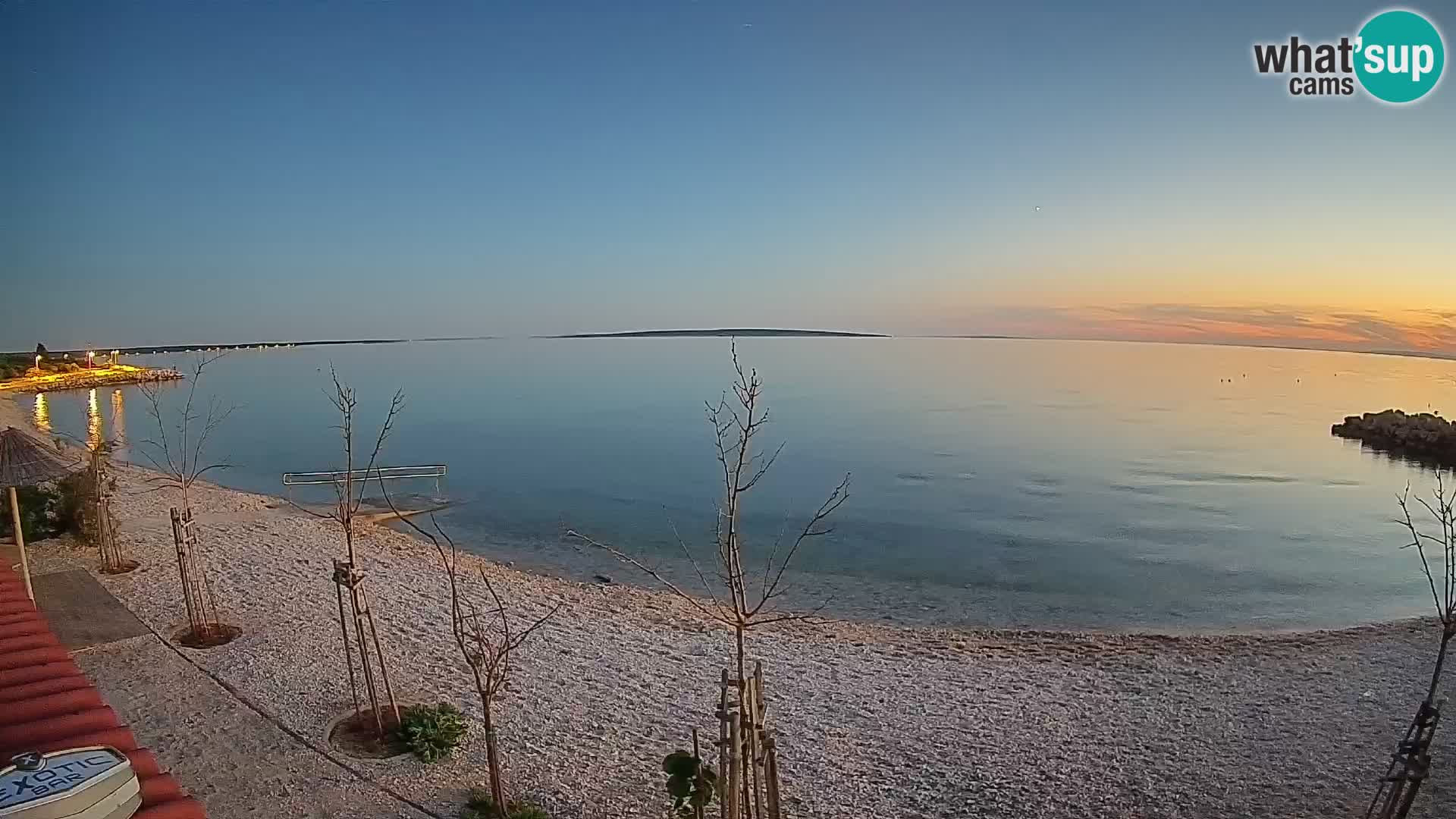 Web Kamera Plaža Gajac – Pag