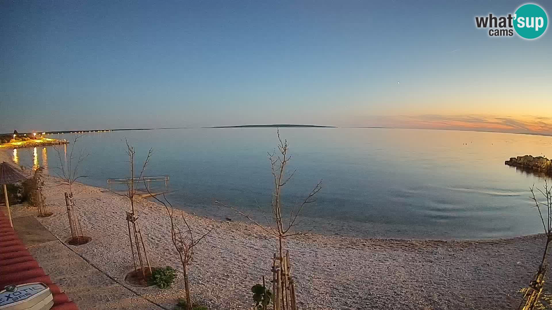 Web Kamera Plaža Gajac – Pag