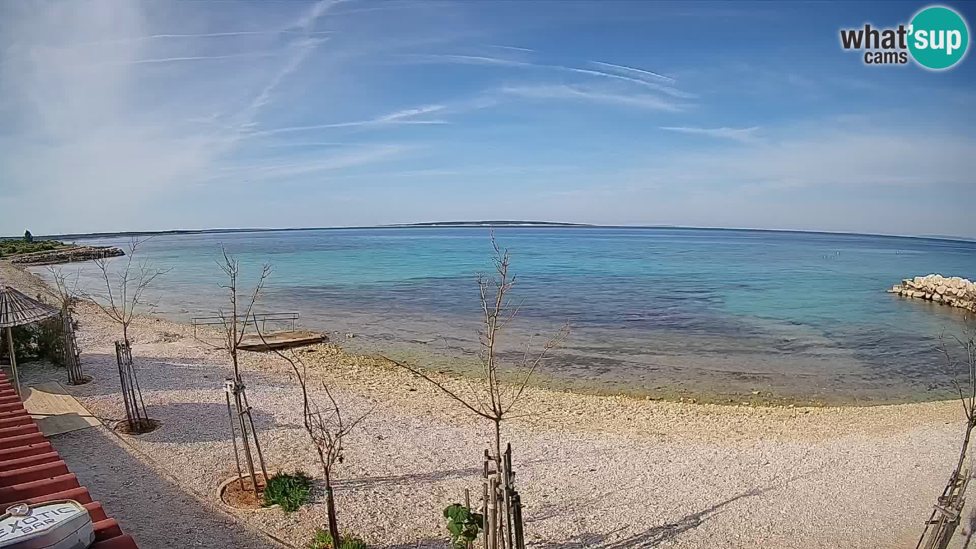 Live Webcam Gajac beach – Pag