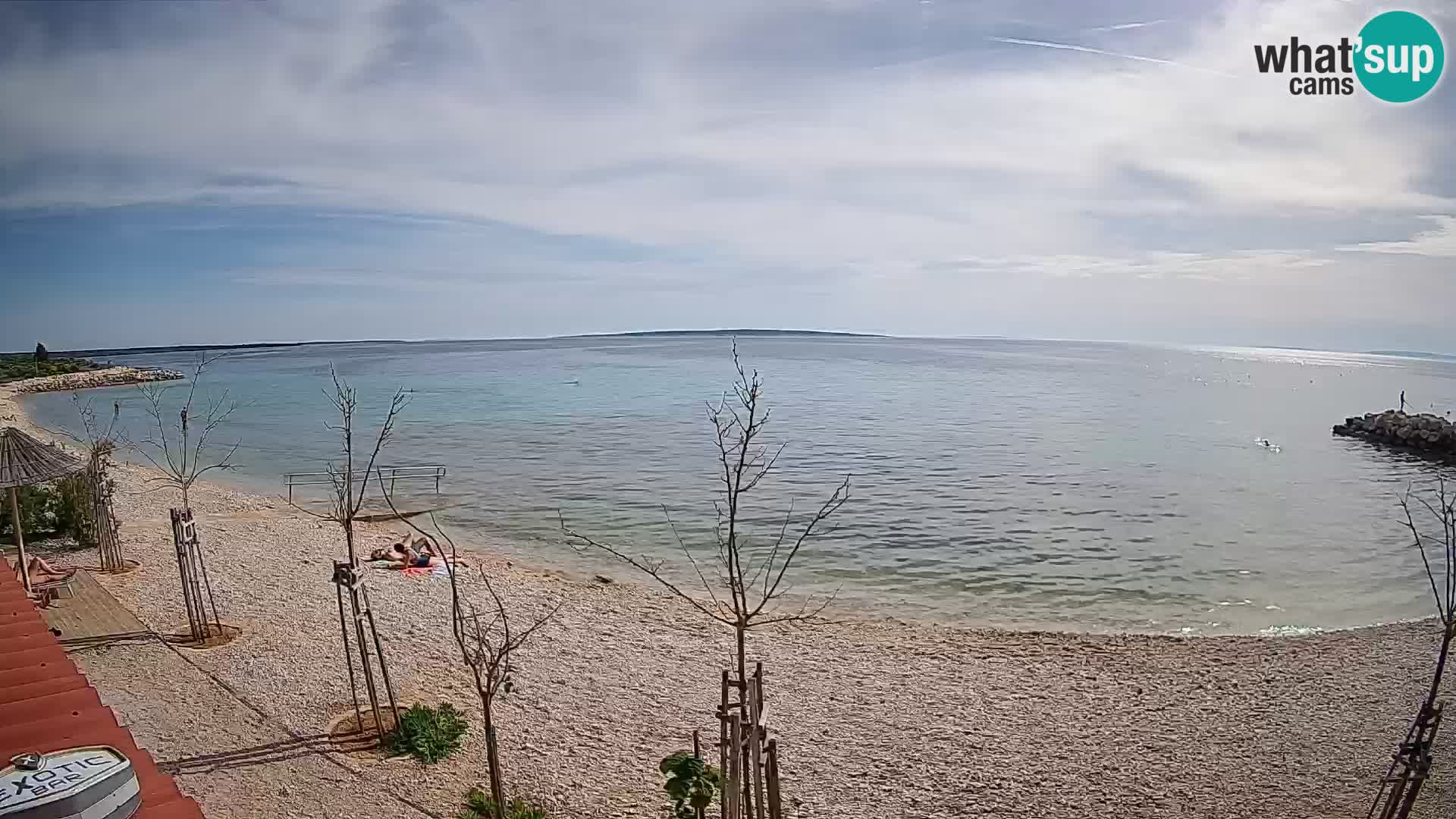 Webcam Strand in Gajac – Pag – Kroatien