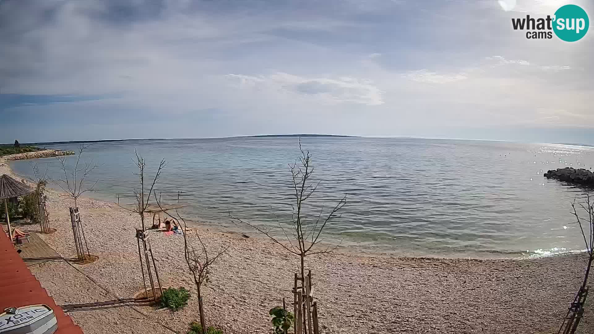 Webcam Strand in Gajac – Pag – Kroatien