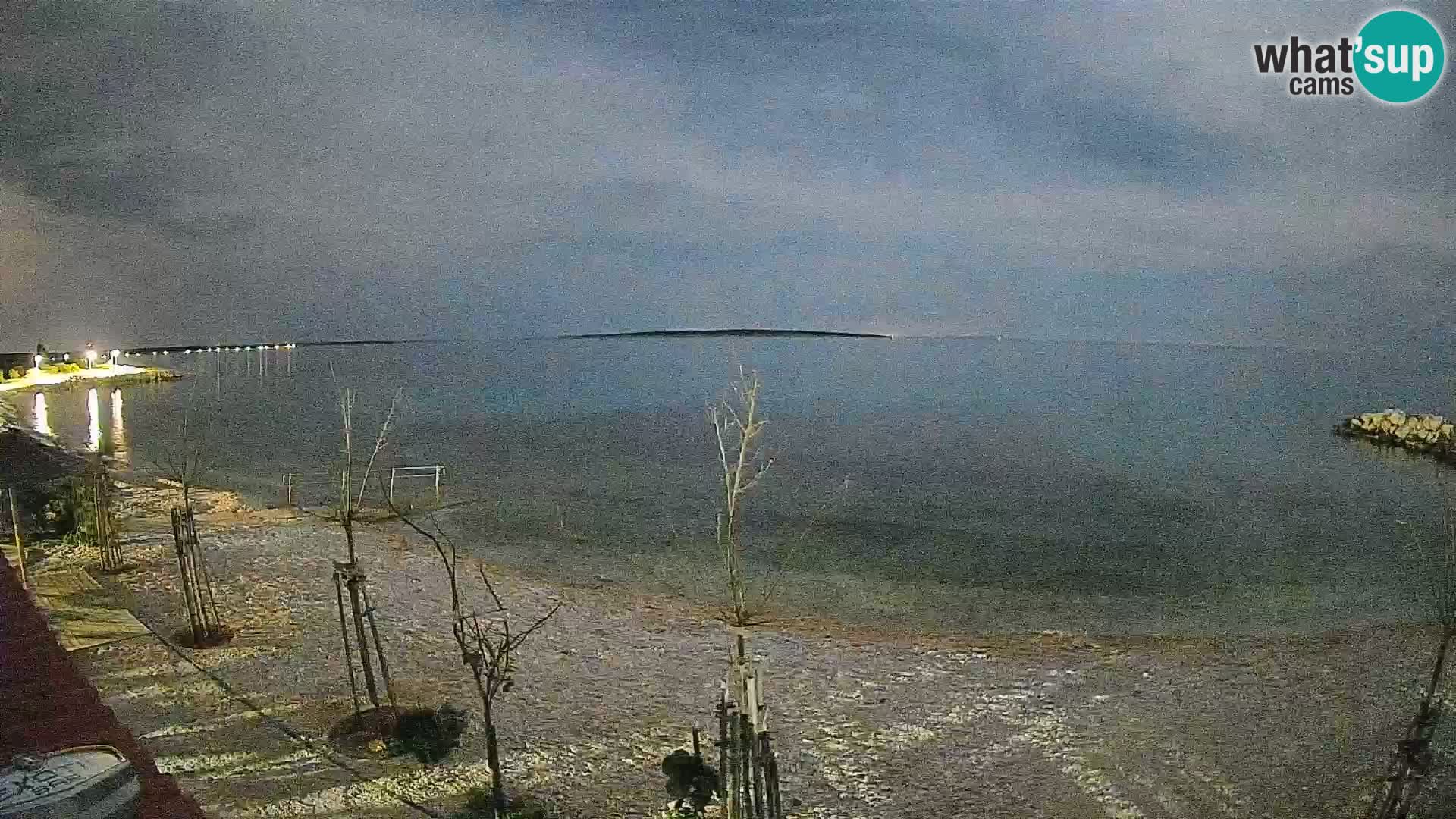 Webcam Strand in Gajac – Pag – Kroatien