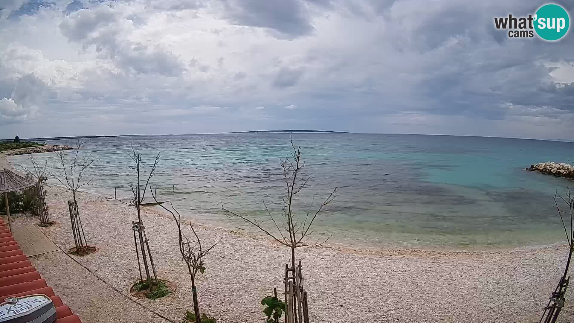 Live Webcam Gajac beach – Pag