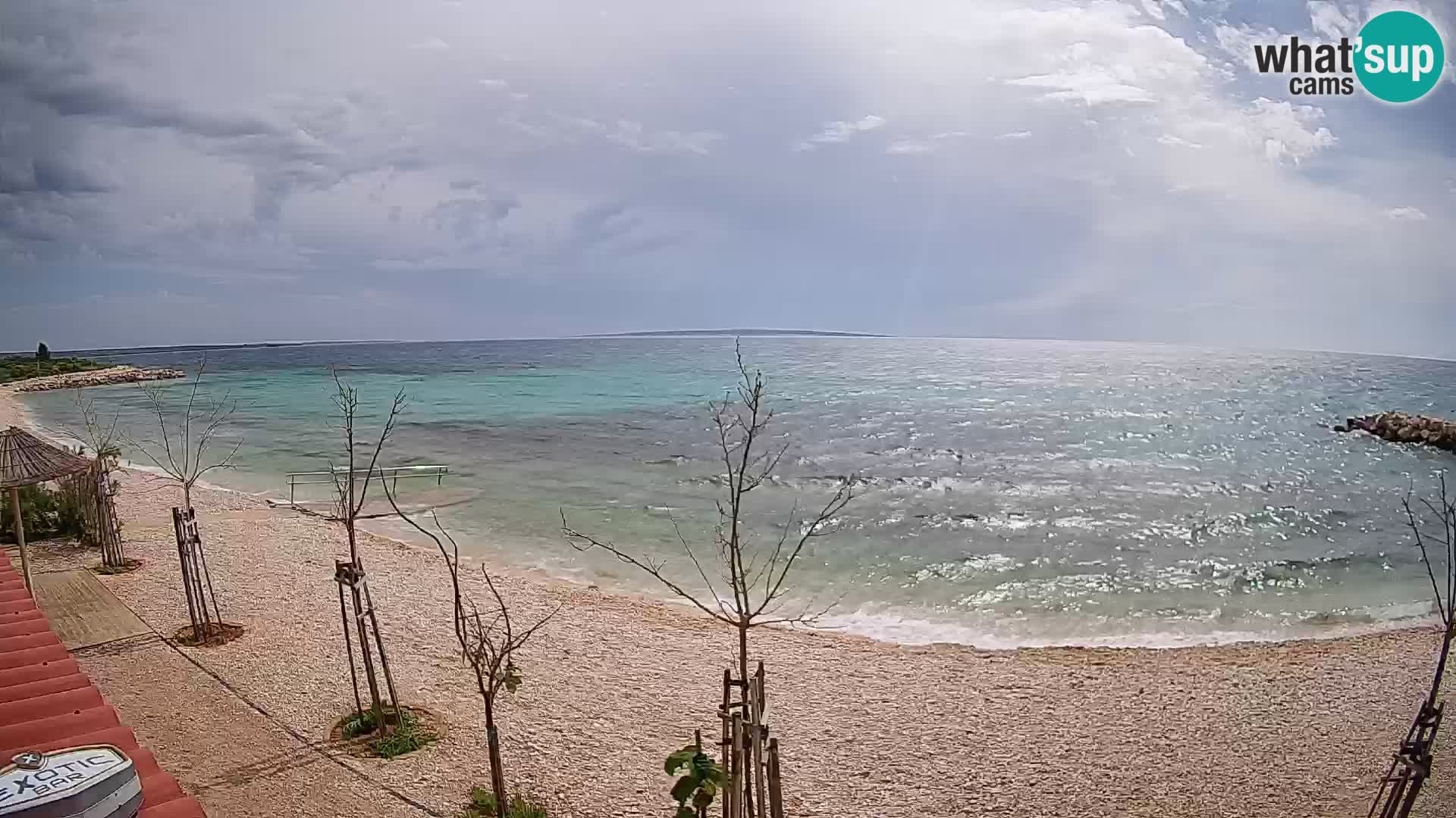 Live Webcam Gajac beach – Pag