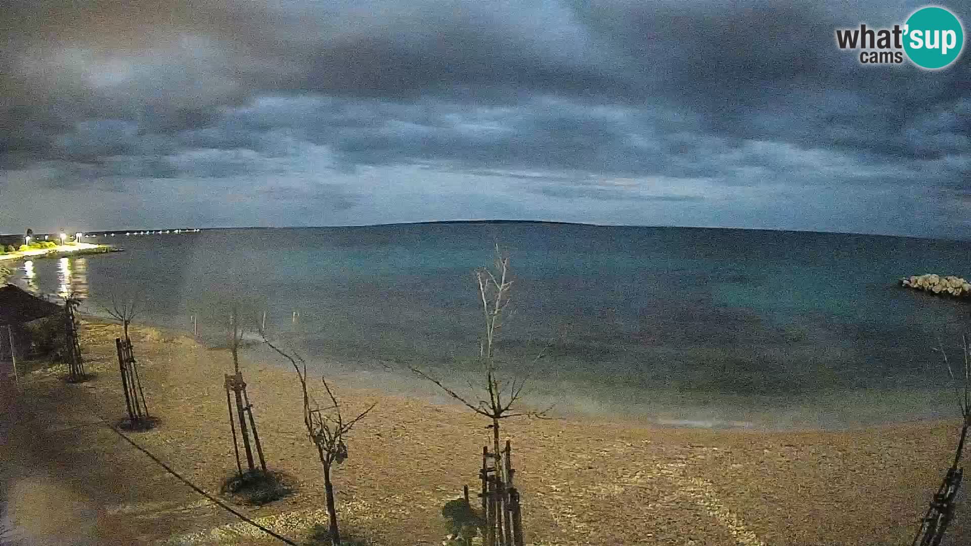 Spletna kamera Plaža Gajac – Pag – Hrvaška