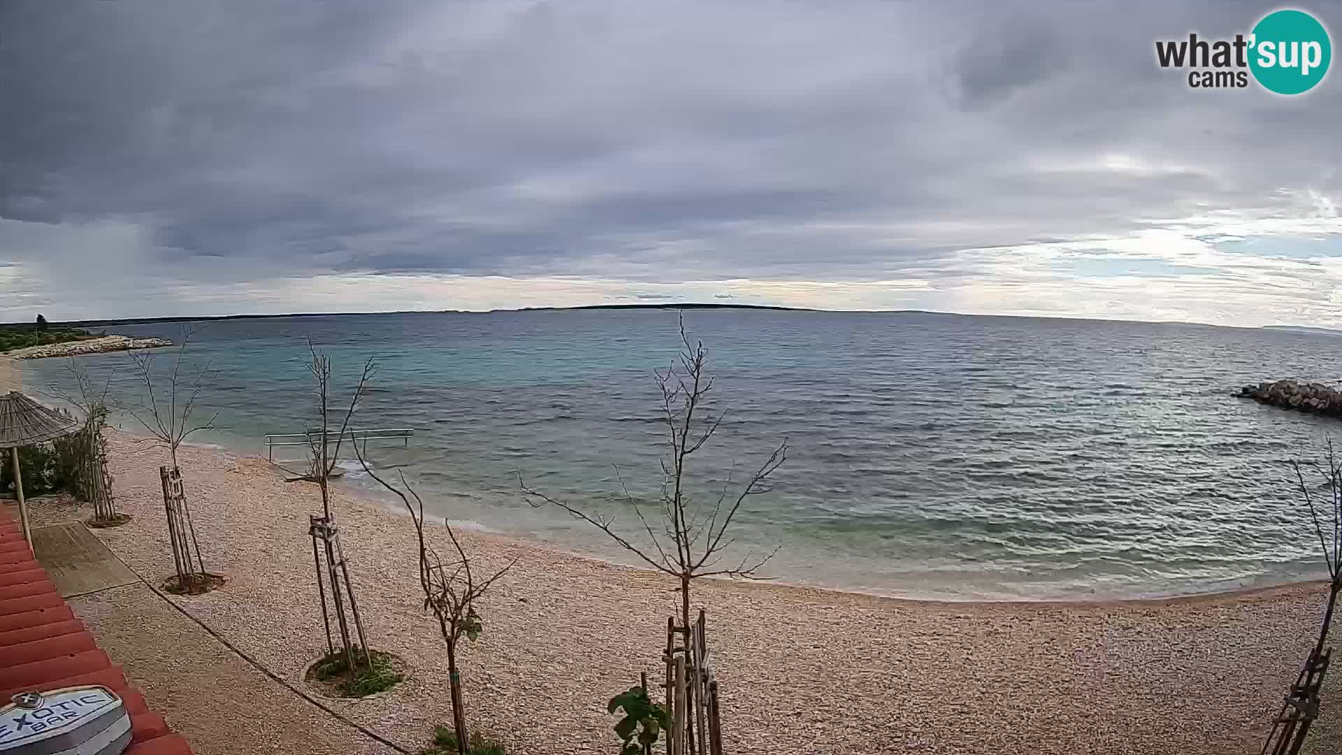 Webcam Strand in Gajac – Pag – Kroatien