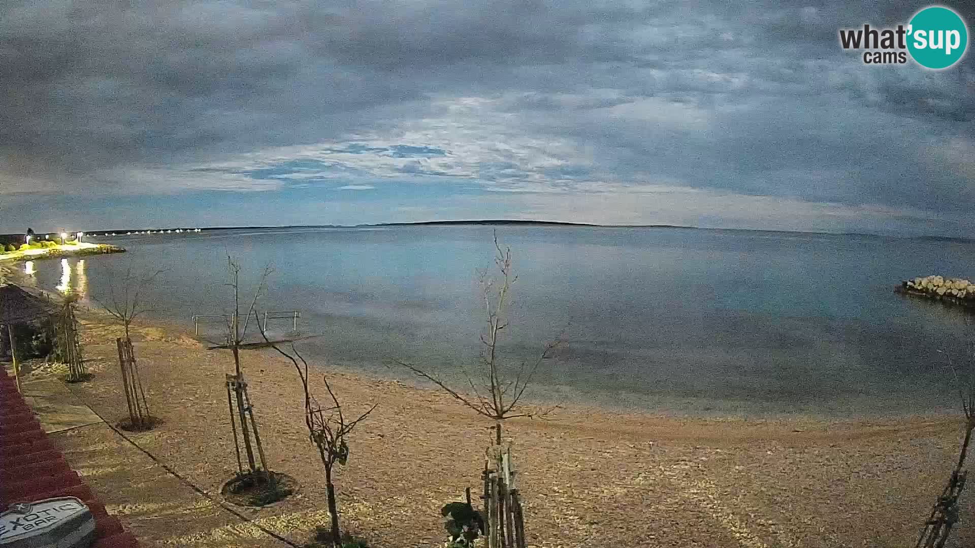 Spletna kamera Plaža Gajac – Pag – Hrvaška