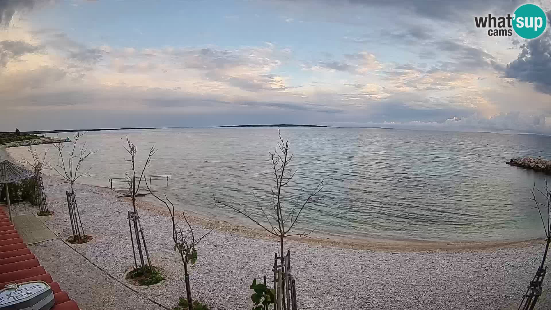 Spletna kamera Plaža Gajac – Pag – Hrvaška