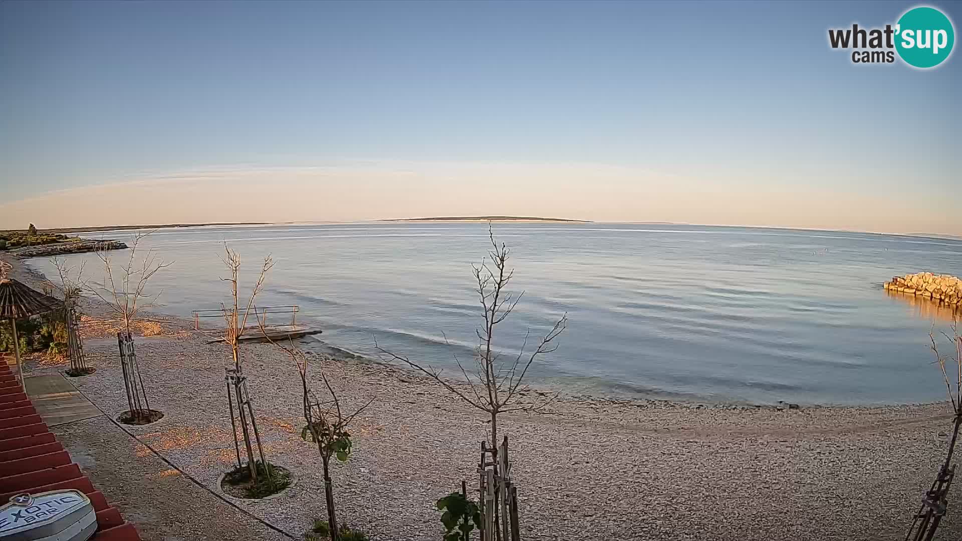 Webcam Strand in Gajac – Pag – Kroatien