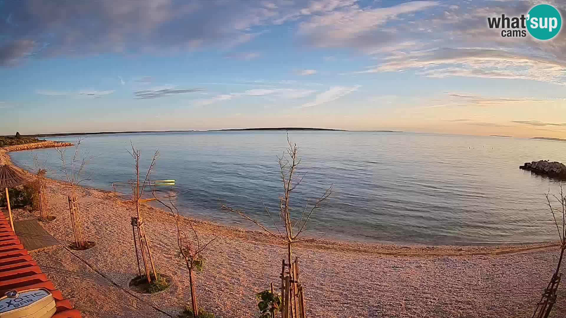 Live Webcam Gajac beach – Pag