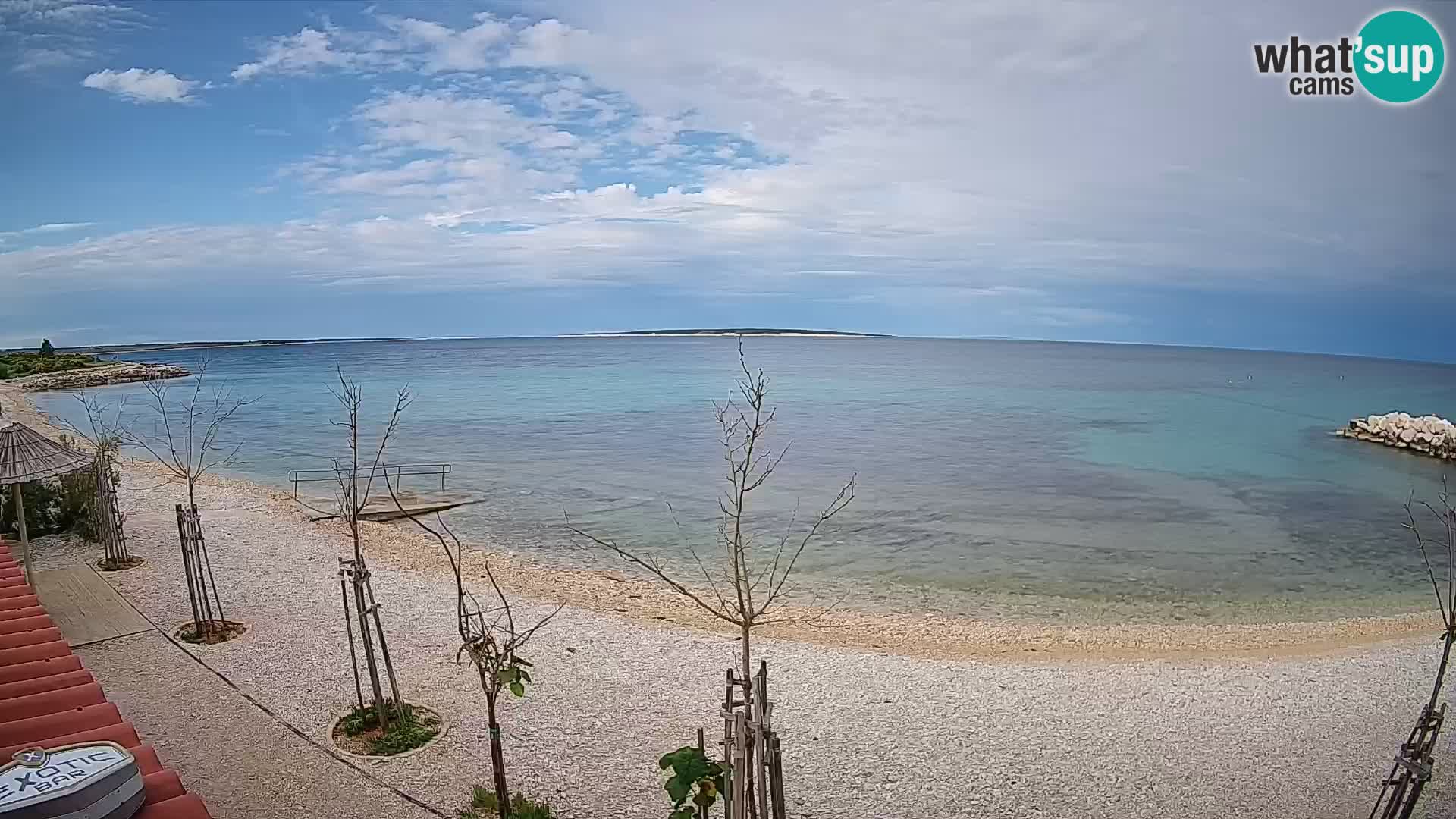 Live Webcam Gajac beach – Pag