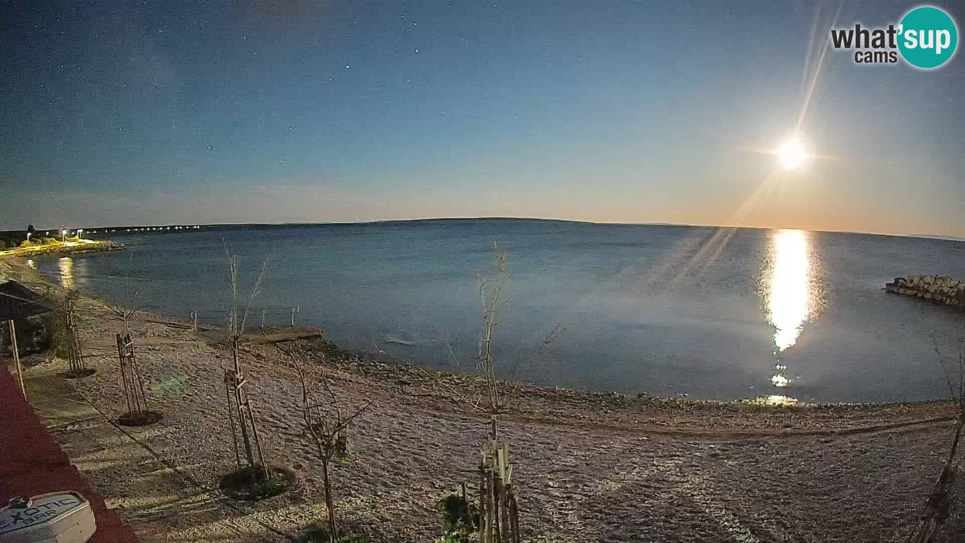 Live Webcam Gajac beach – Pag
