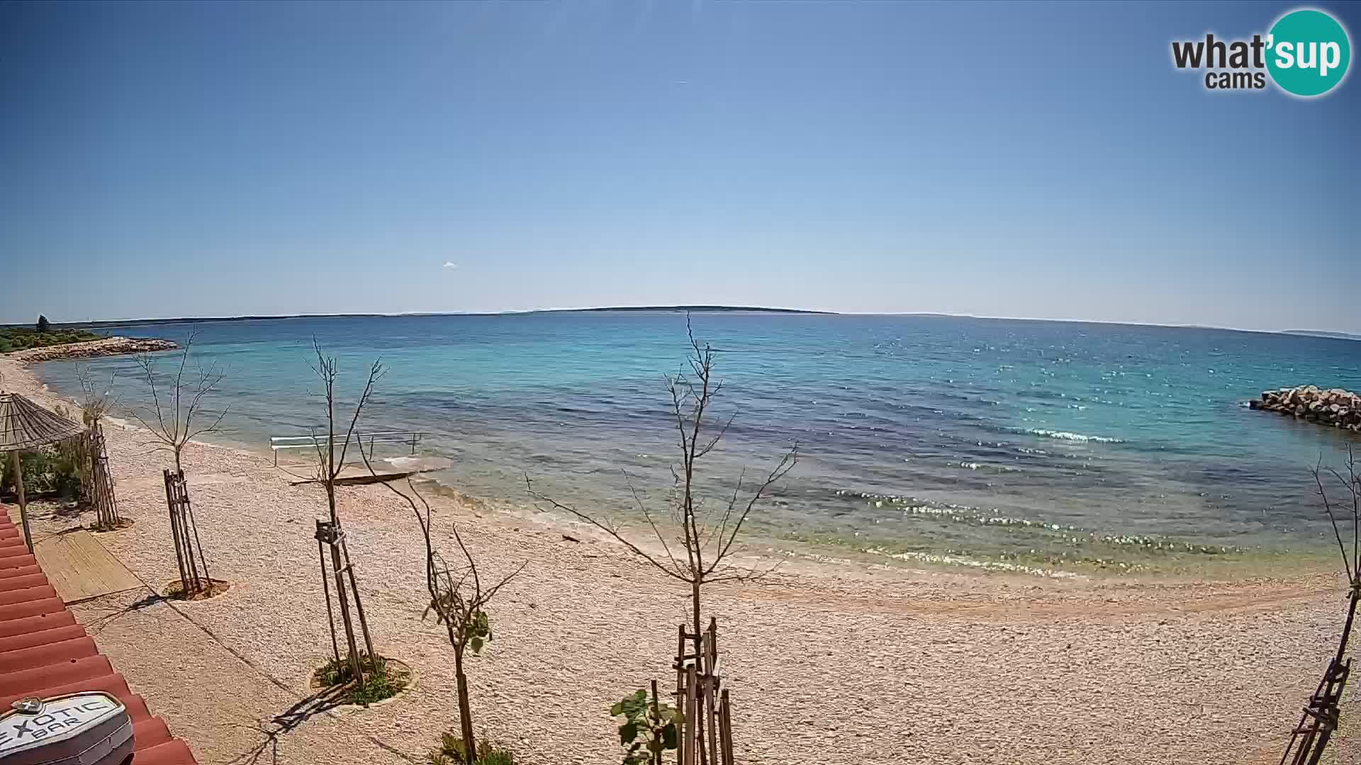 Live Webcam Gajac beach – Pag
