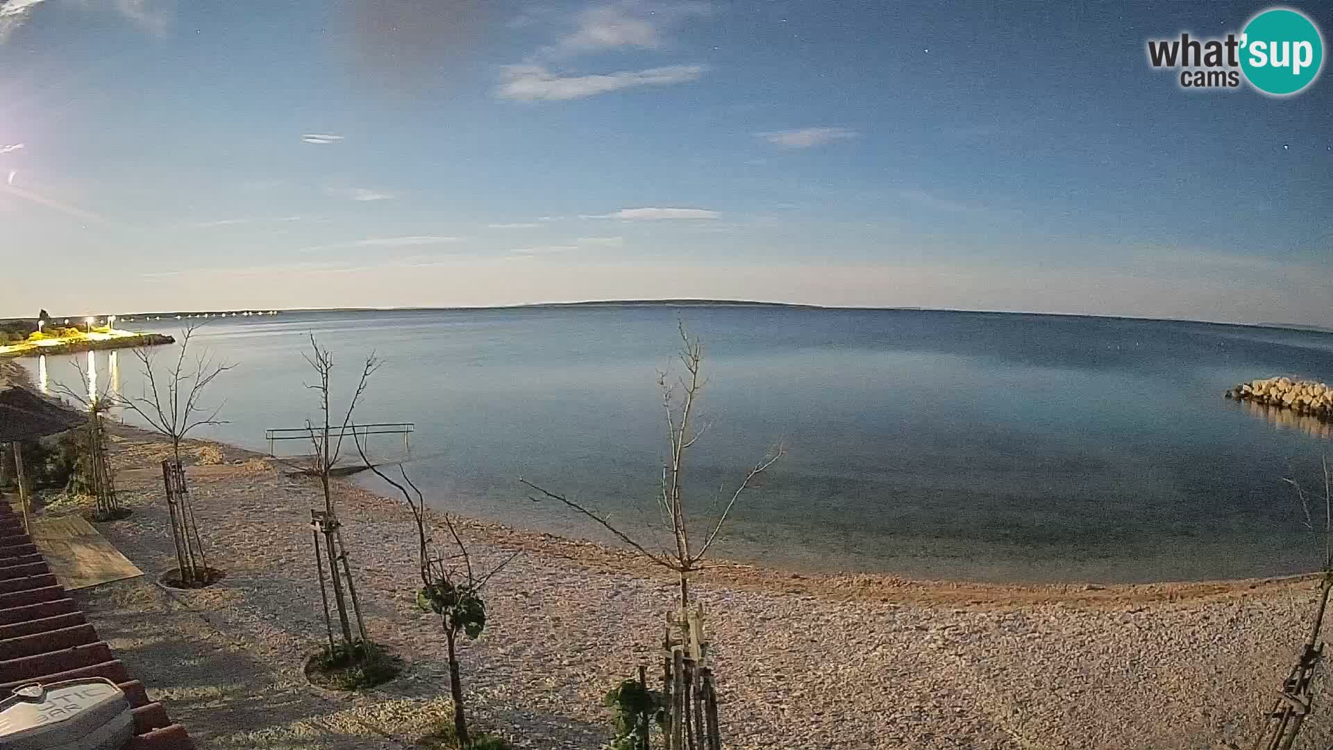 Live Webcam Gajac beach – Pag