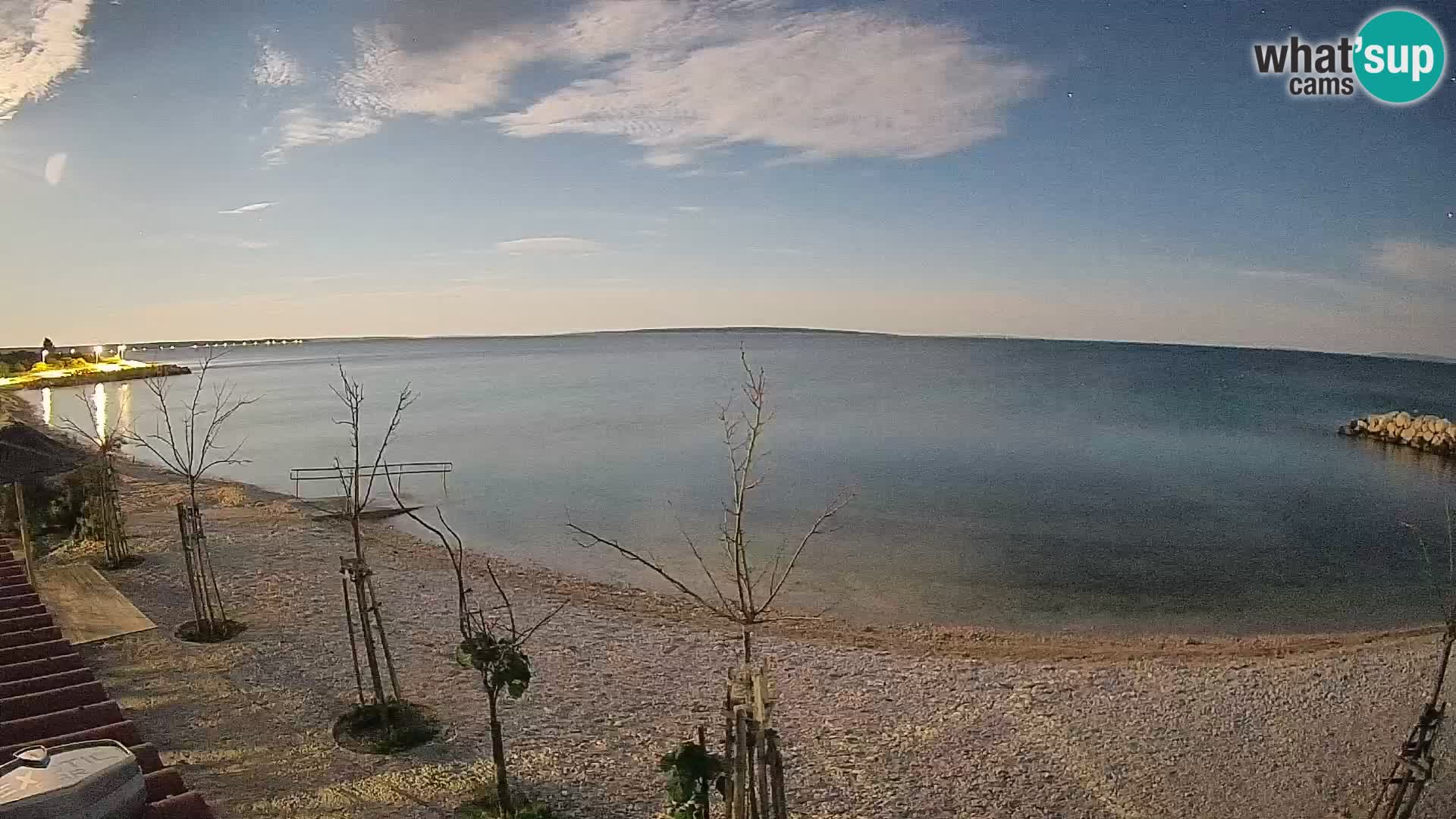 Live Webcam Gajac beach – Pag