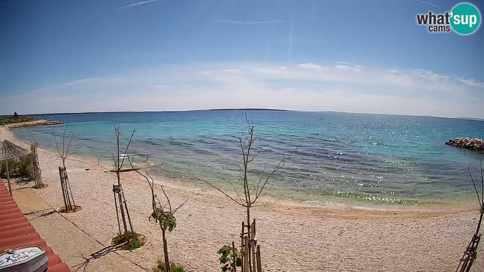 Live Webcam Gajac beach – Pag