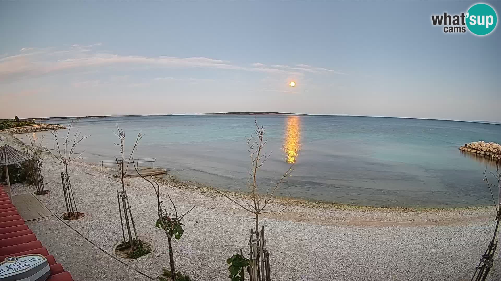 Webcam Strand in Gajac – Pag – Kroatien