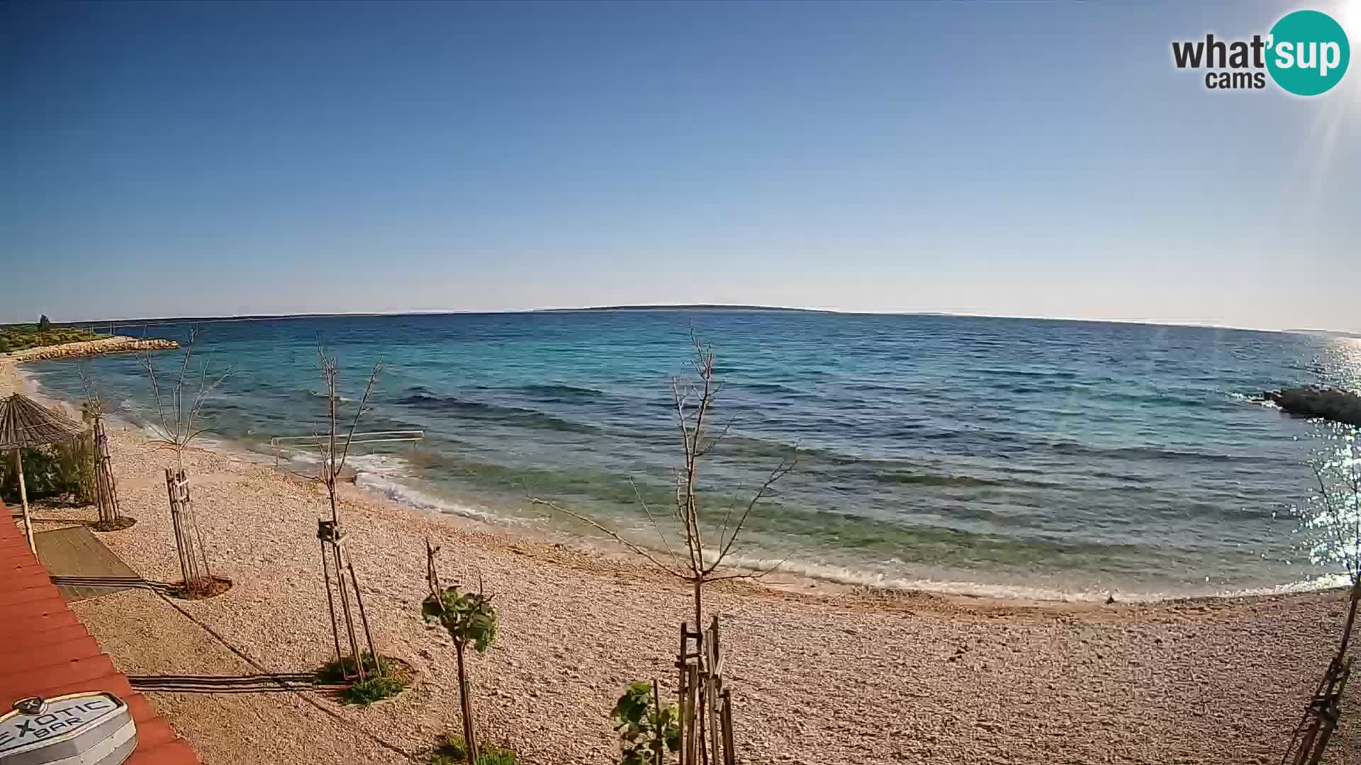 Webcam Strand in Gajac – Pag – Kroatien