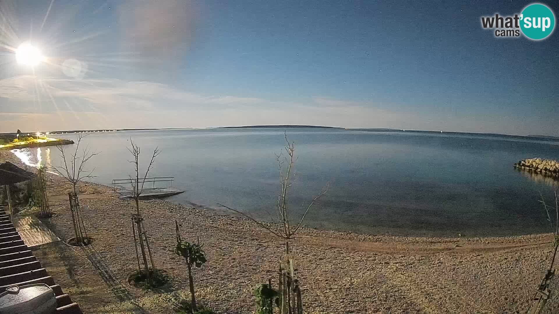 Live Webcam Gajac beach – Pag