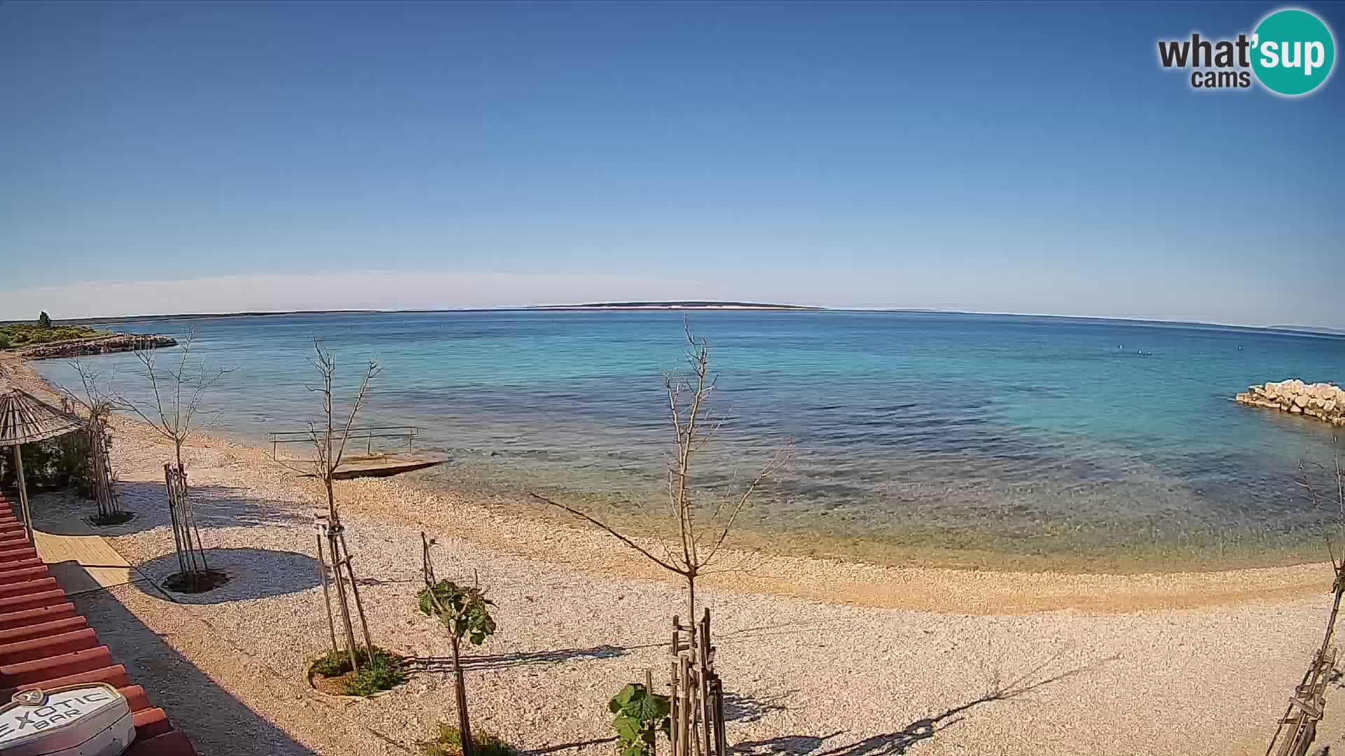 Web Kamera Plaža Gajac – Pag