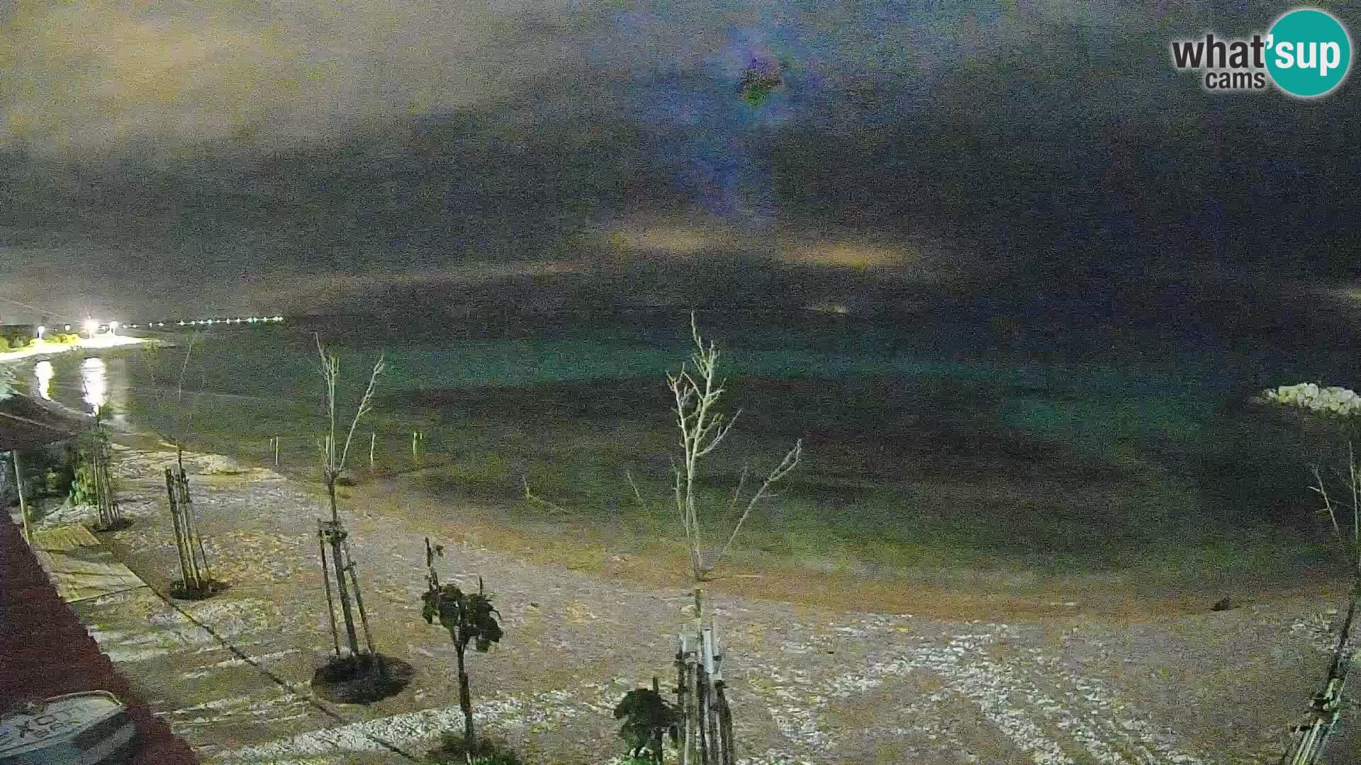 Spletna kamera Plaža Gajac – Pag – Hrvaška