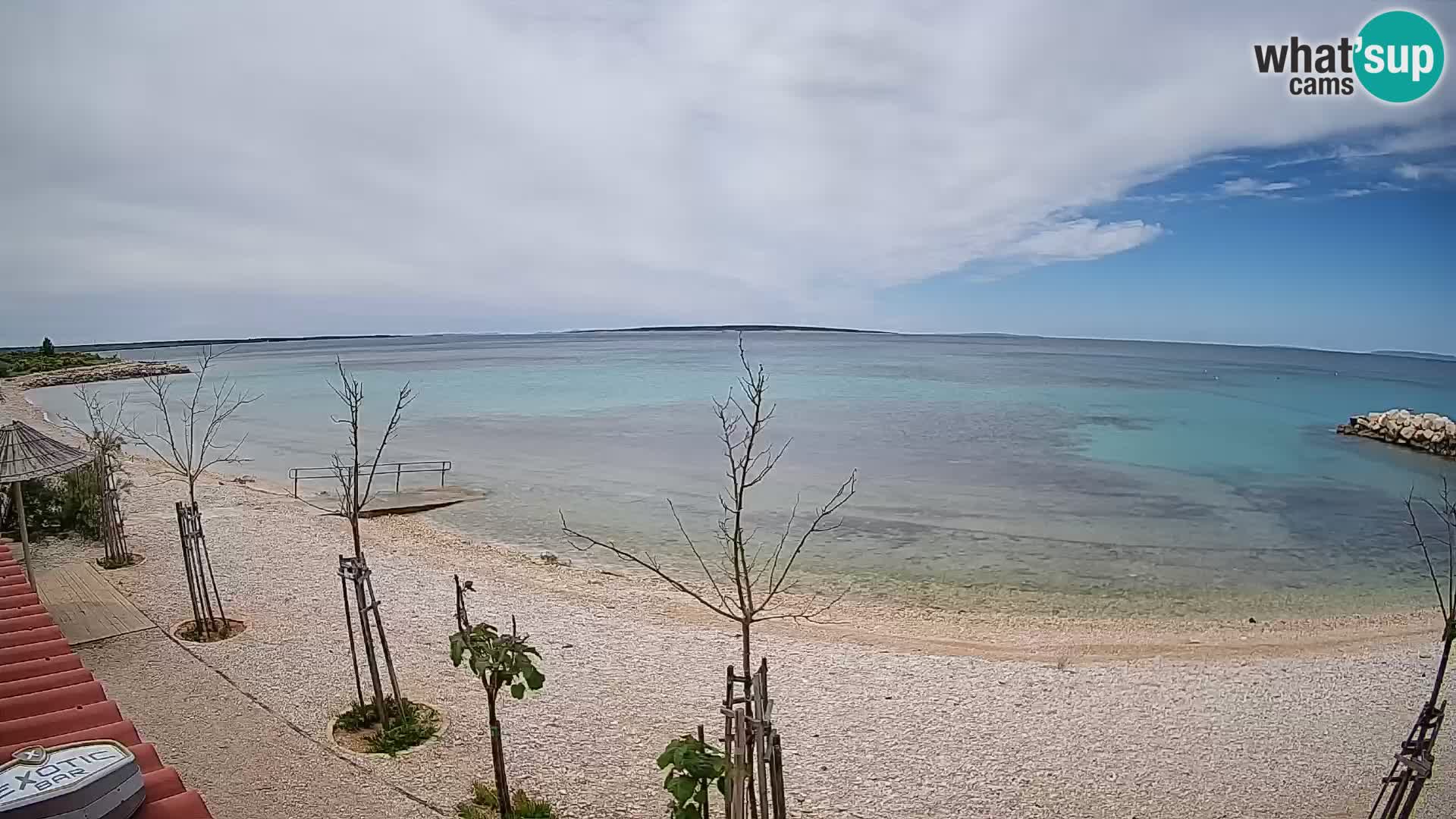 Live Webcam Gajac beach – Pag