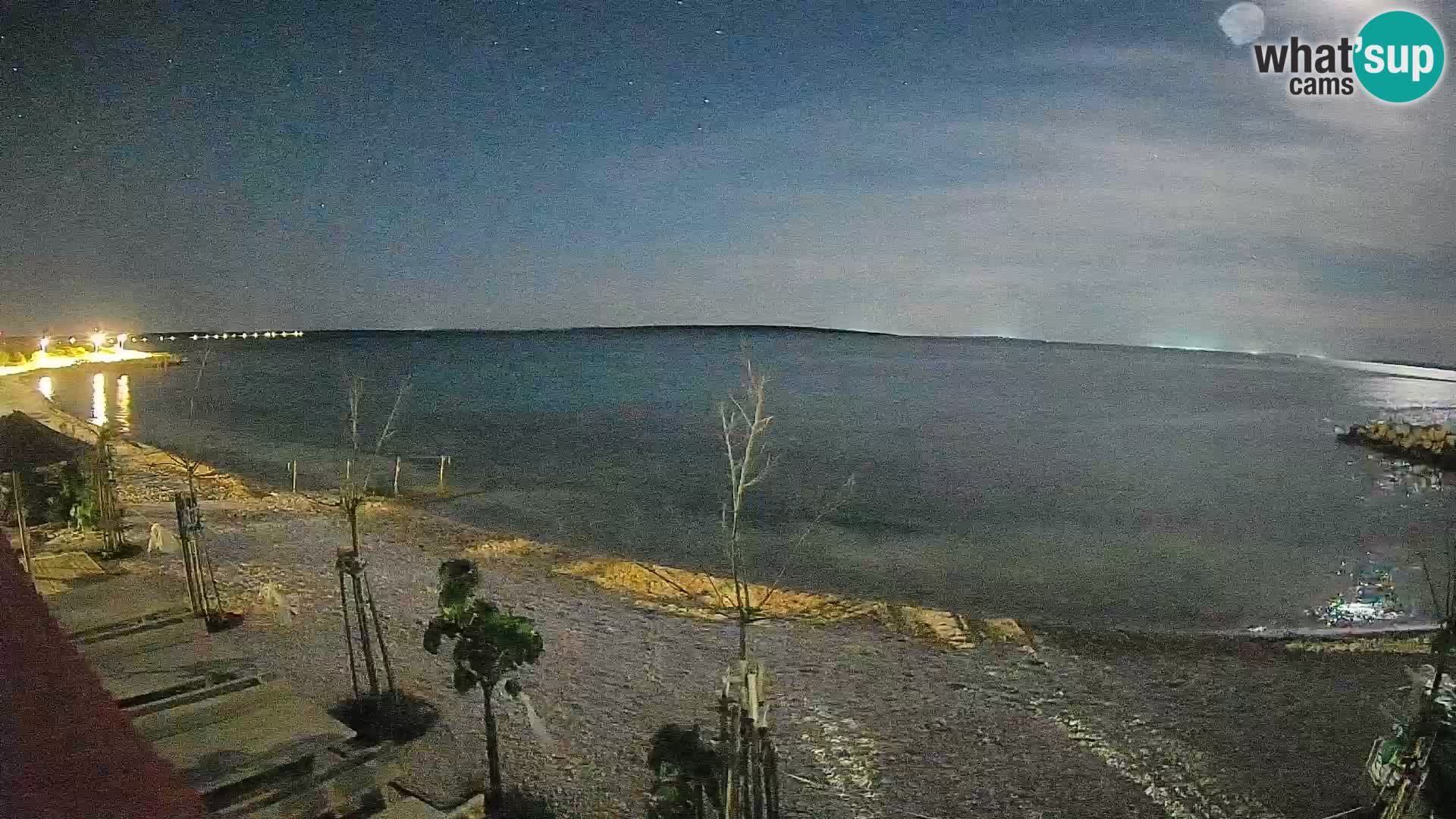 Live Webcam Gajac beach – Pag