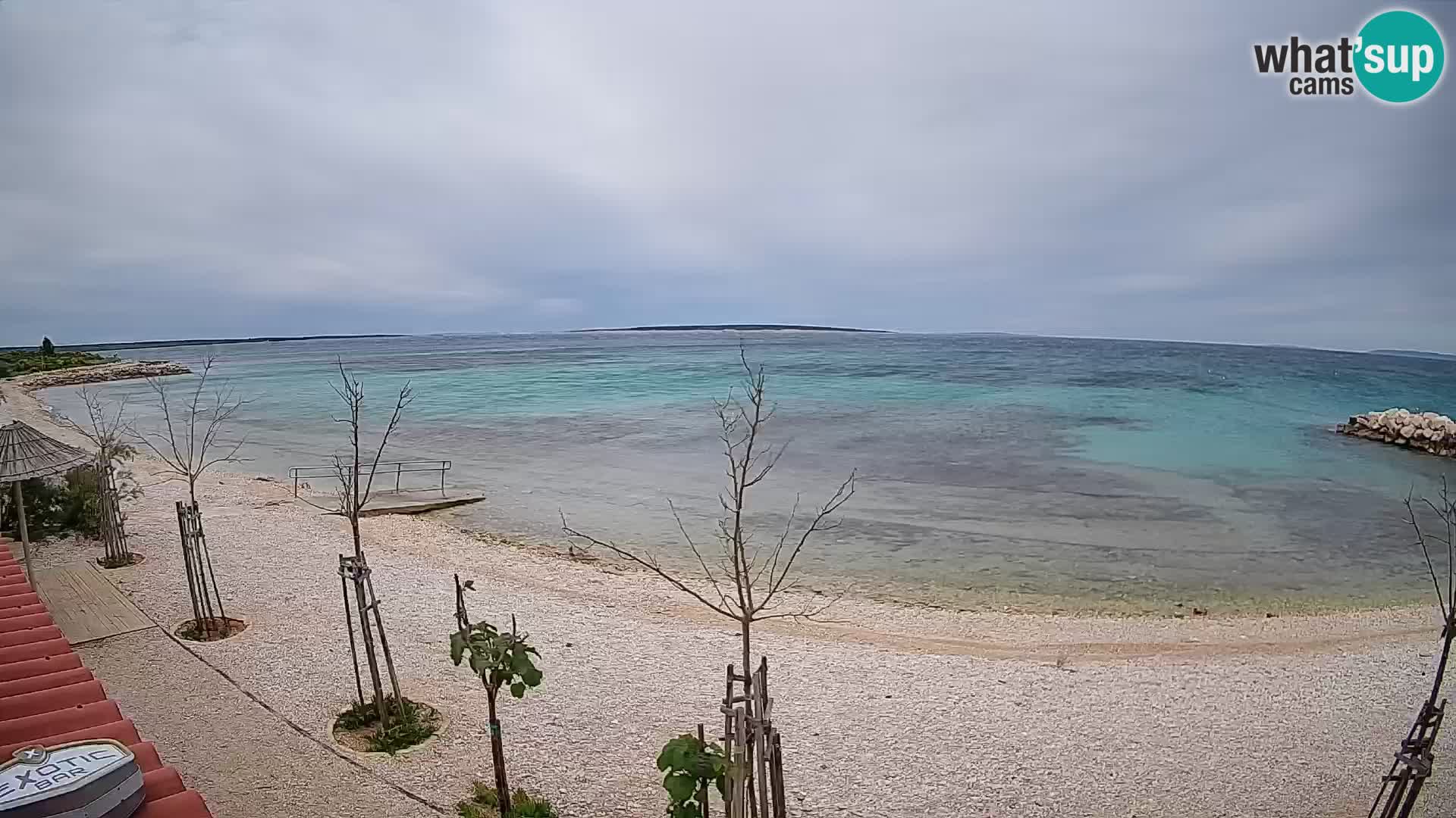 Live Webcam Gajac beach – Pag